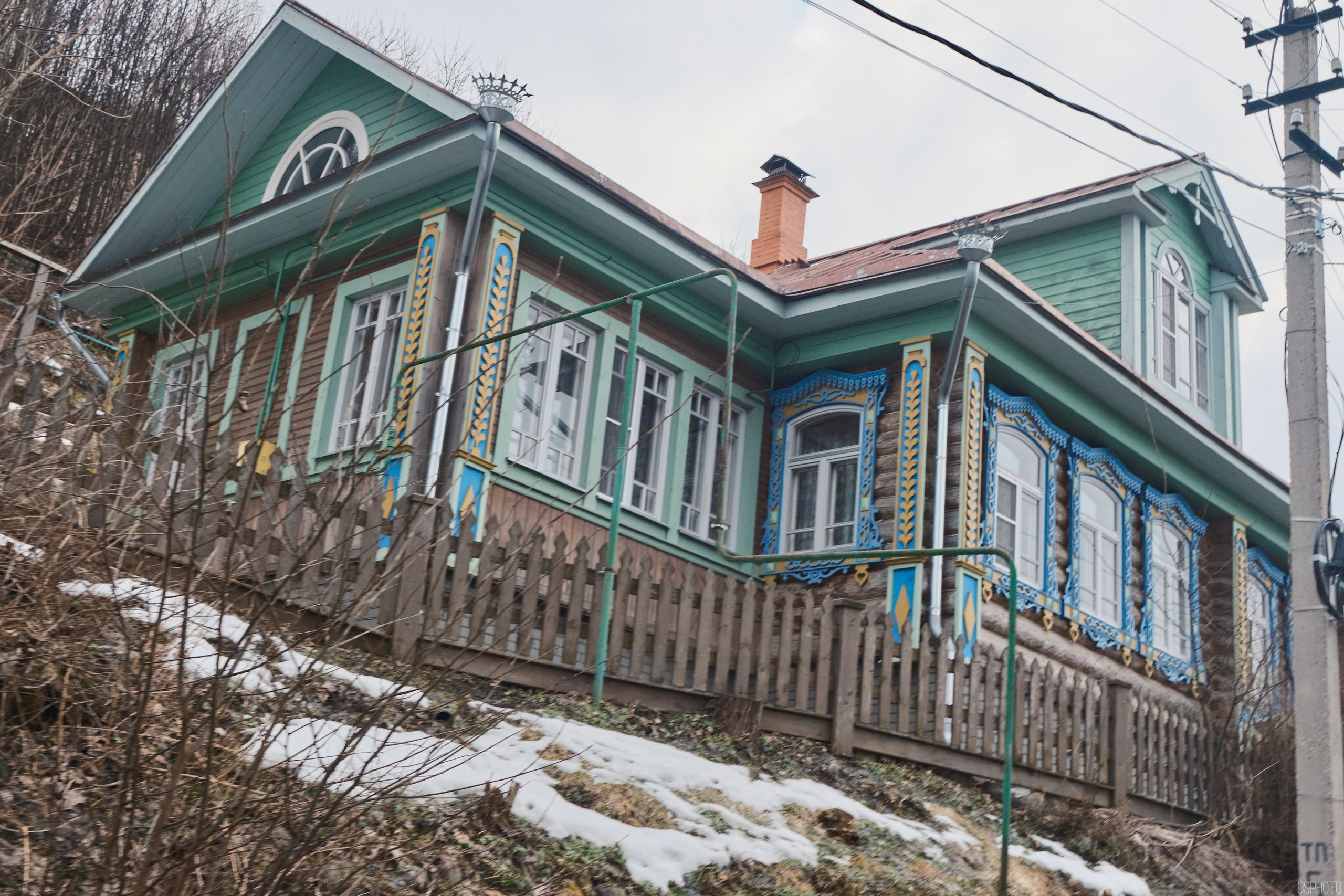 Плёс. Волга. Март. Фотографъ Сергѣевъ. Поймать мгновеніе