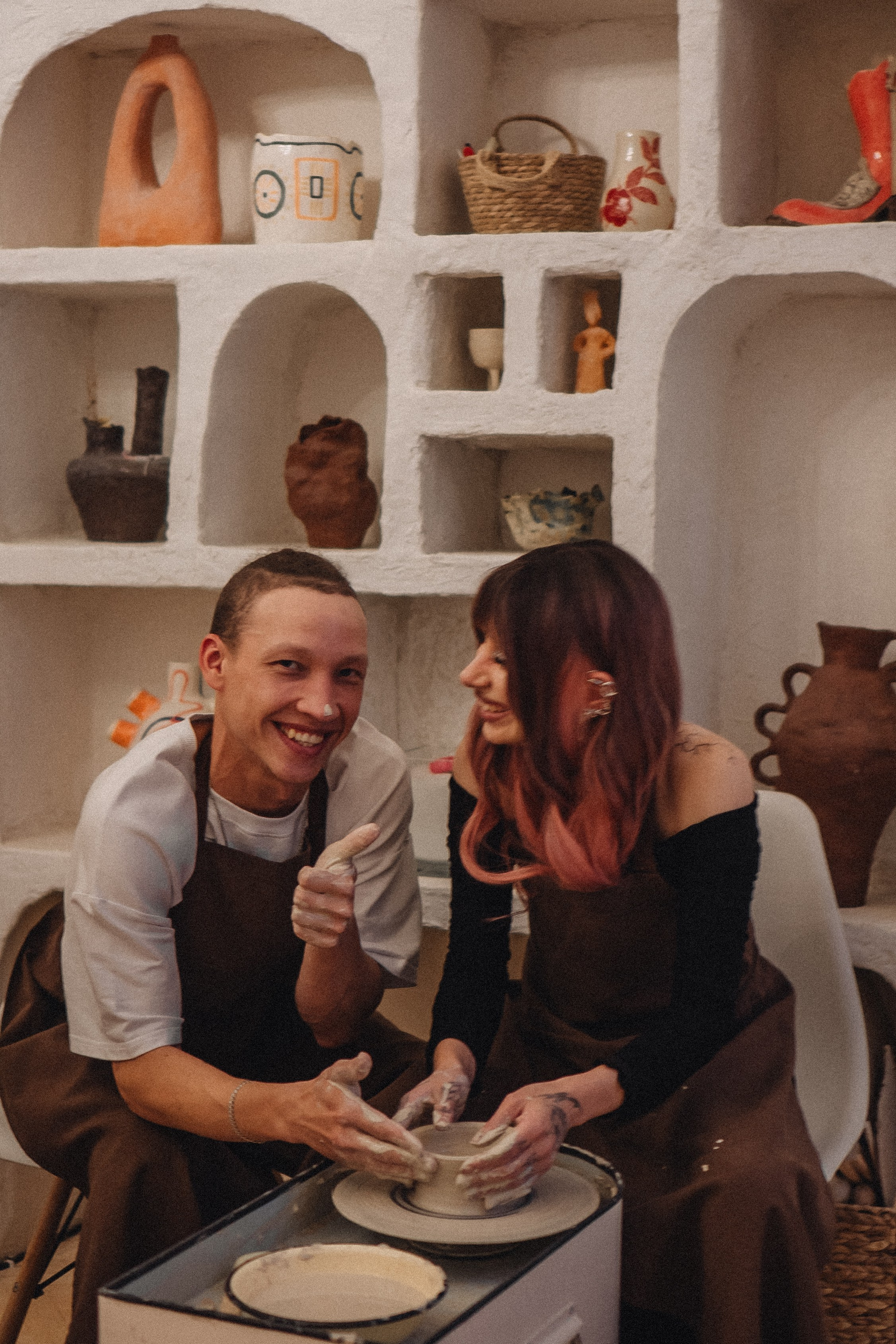 СВИДАНИЕ В ГОНЧАРНОЙ МАСТЕРСКОЙ. Профессиональный фотограф, Санкт-Петербург — Виктория Богомолова