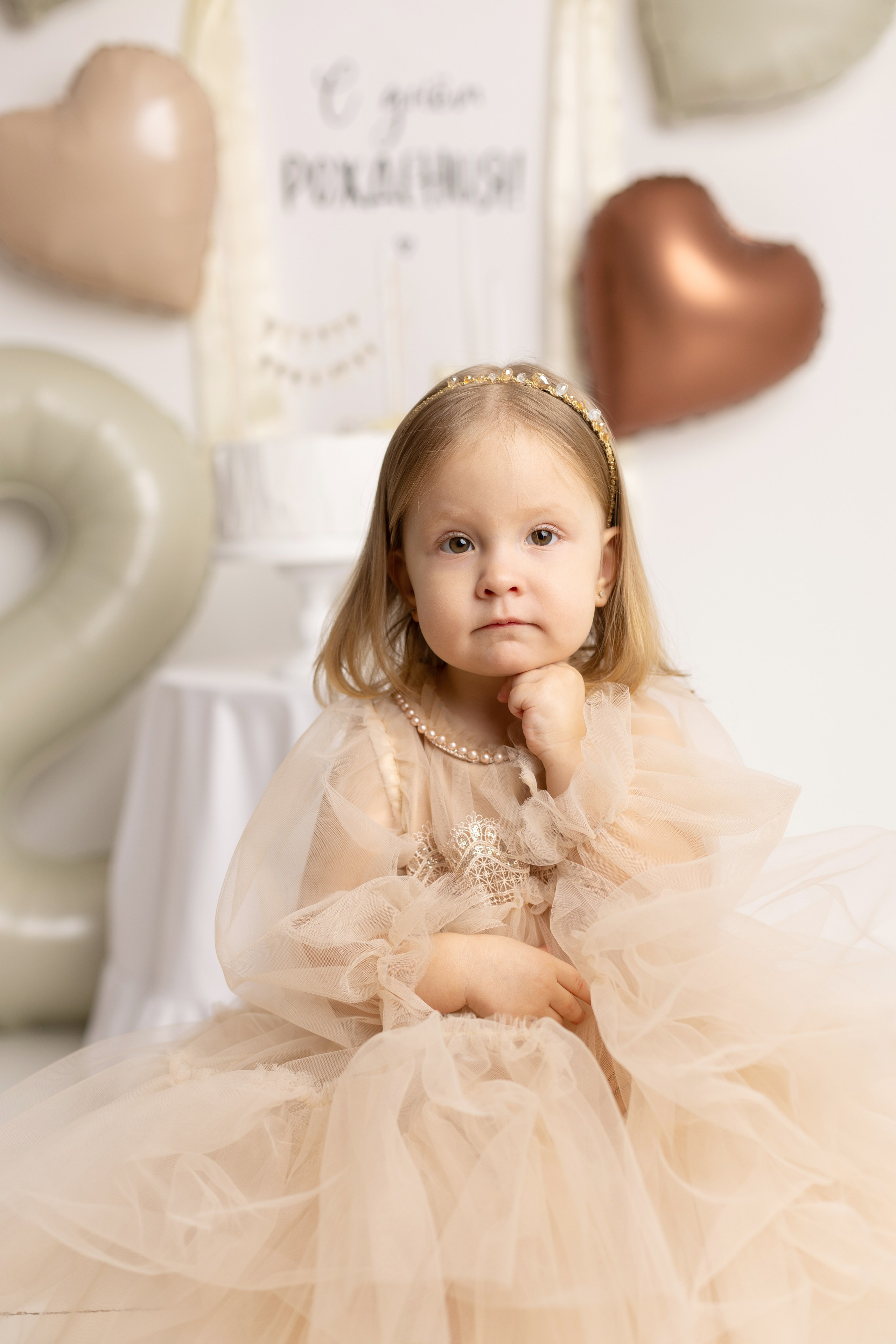 Фотосессия к первому дню рождения. Фотограф новорожденных, детский фотограф в г. Оренбурге Екатерина Козлова