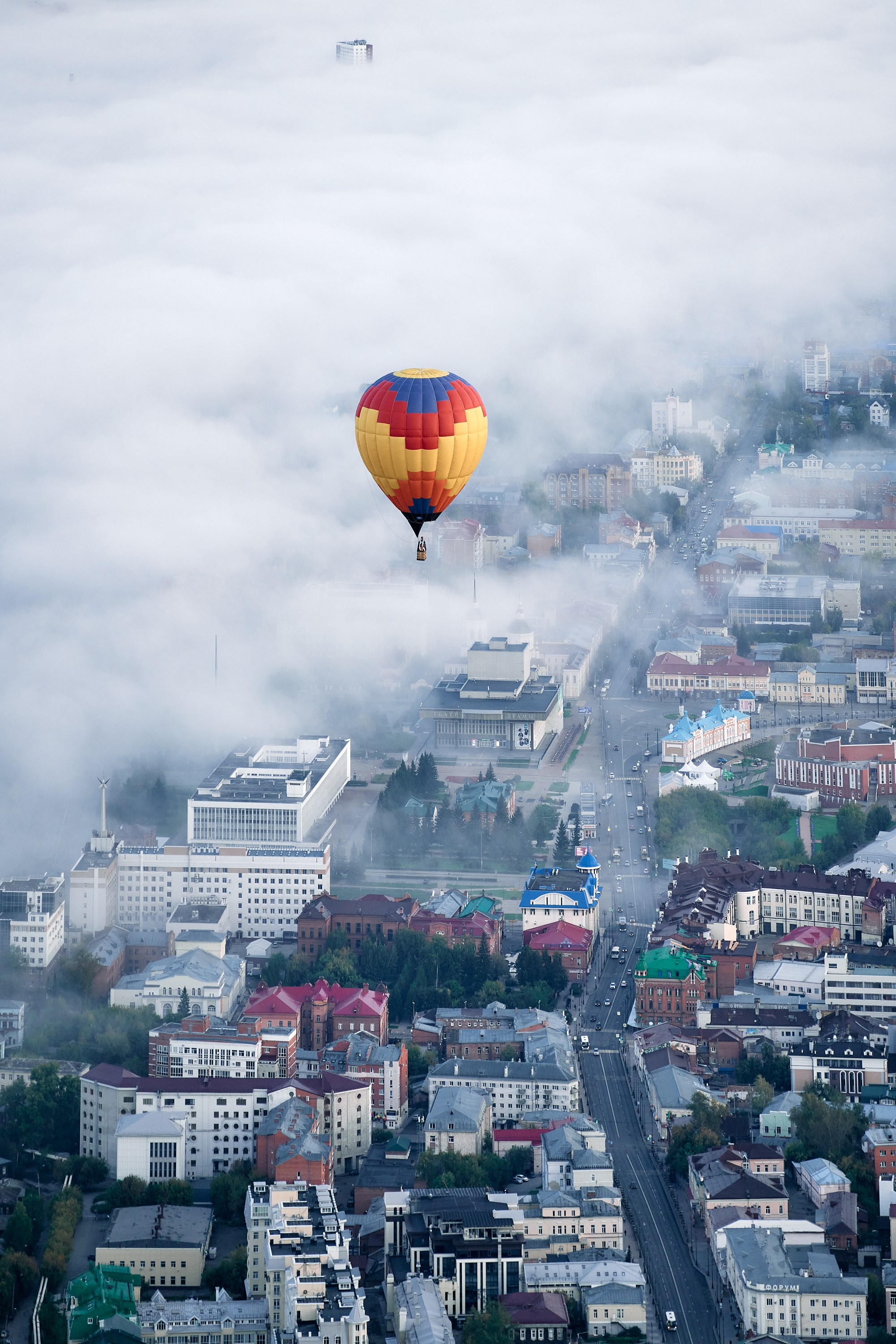 Воздушный шар. Фотограф