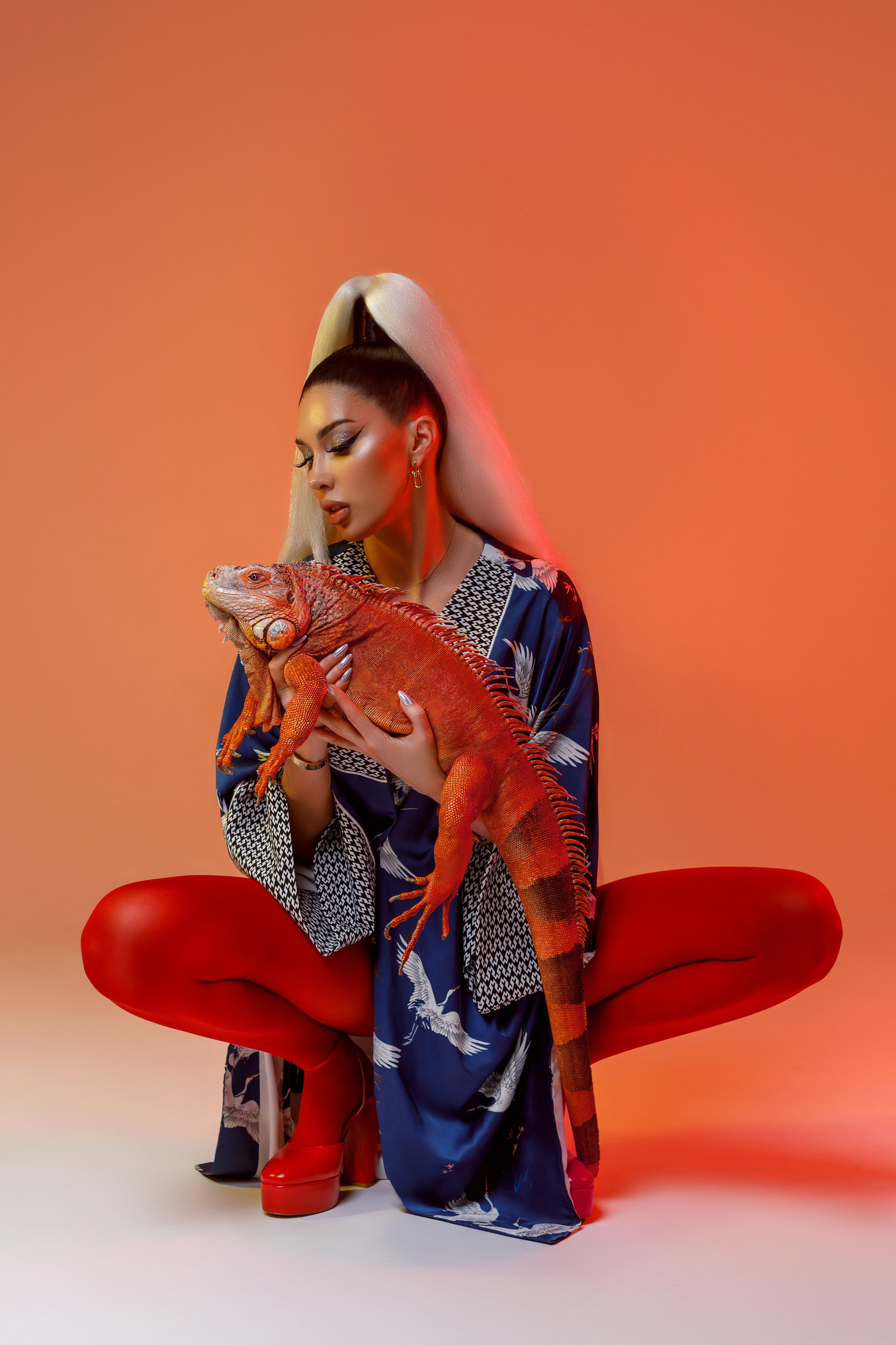 Съемка с животными. Fashion фотограф в Москве Марина Габдулина