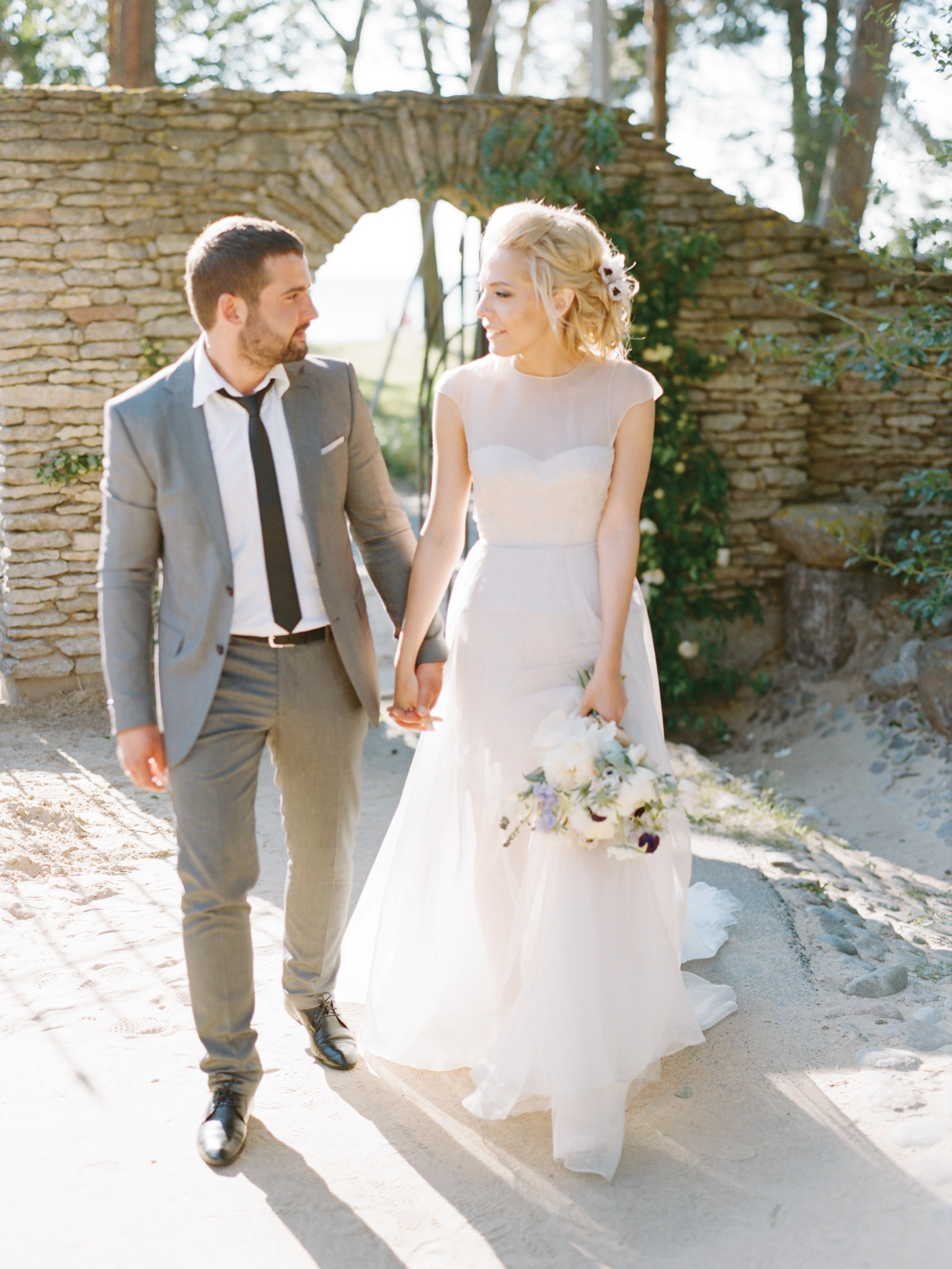 Ксения и Алексей, свадьба на Финском заливе. Изящная фотография | Ксения Милушкина