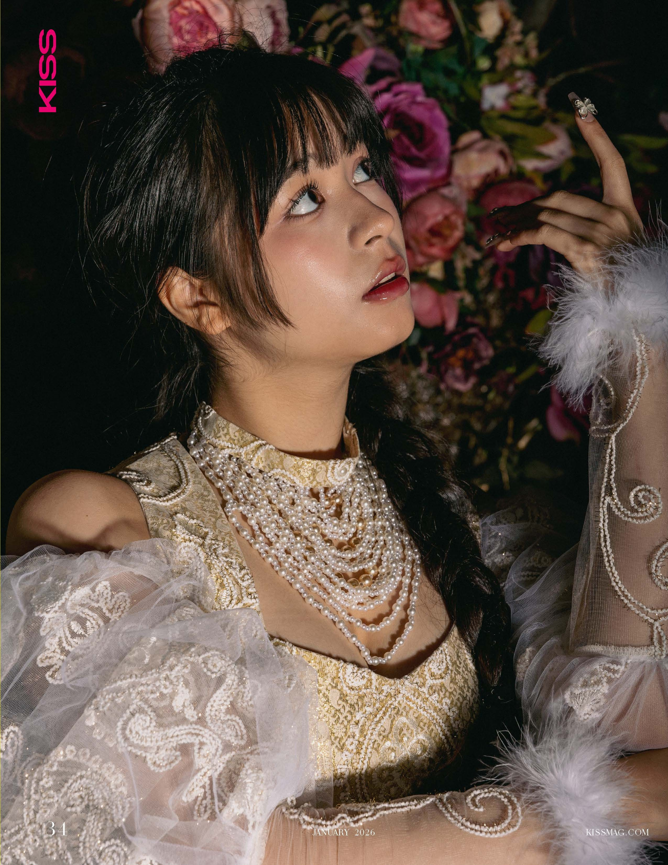 «Зимний цветок». Журнал KISS (Лондон, Великобритания)