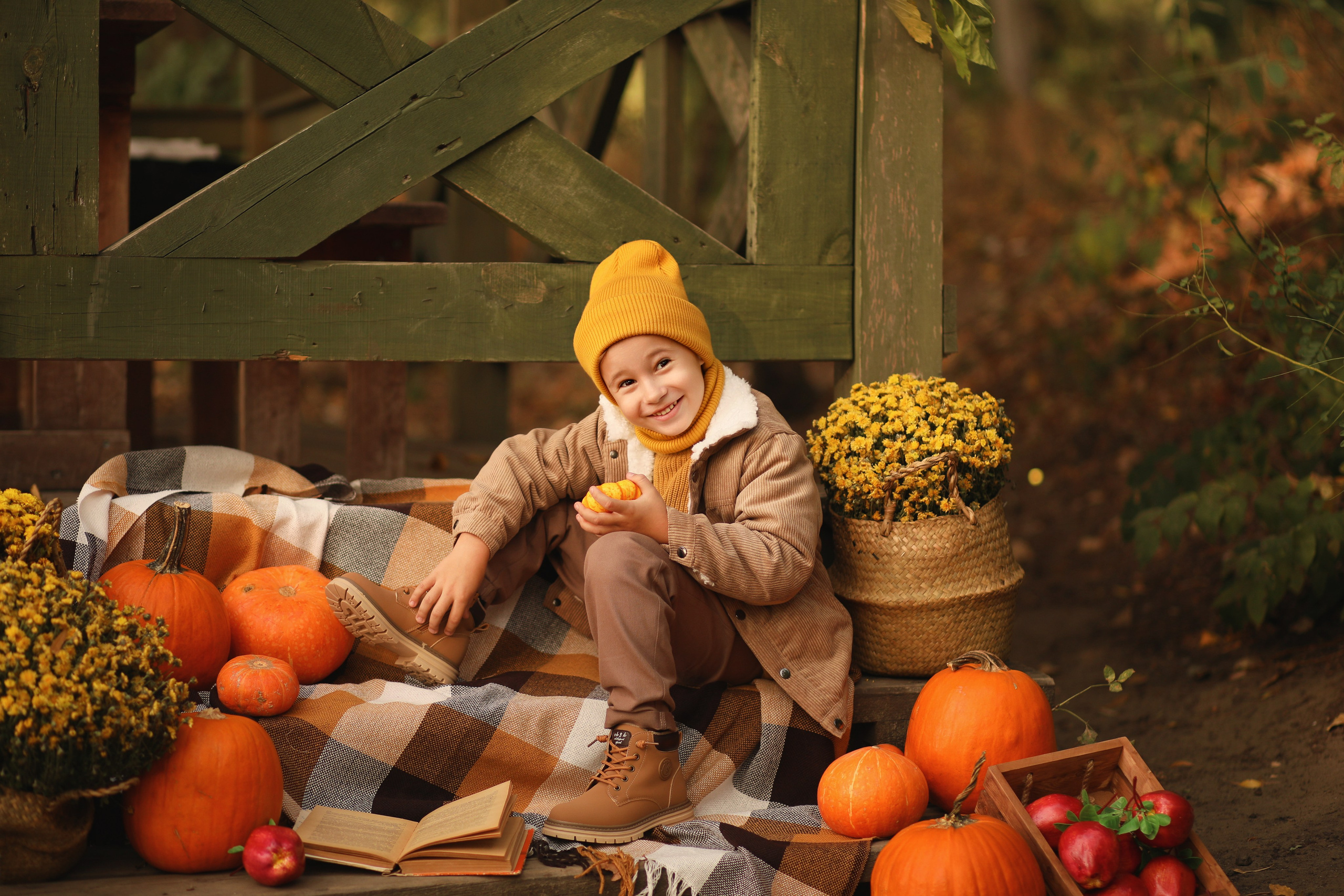 Осенние фотосесии. Детский семейный фотограф Краснодар