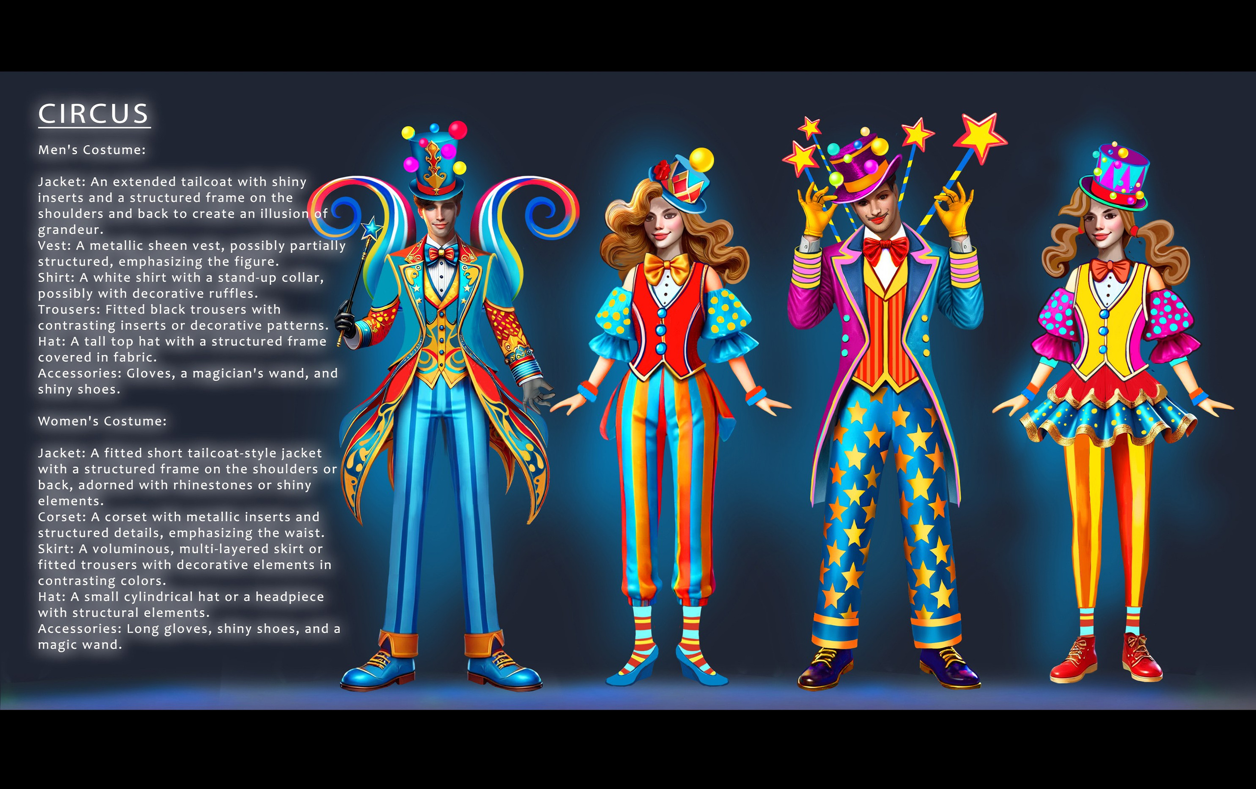 COSTUME DESIGN. Munina Dina. Set design portfolio