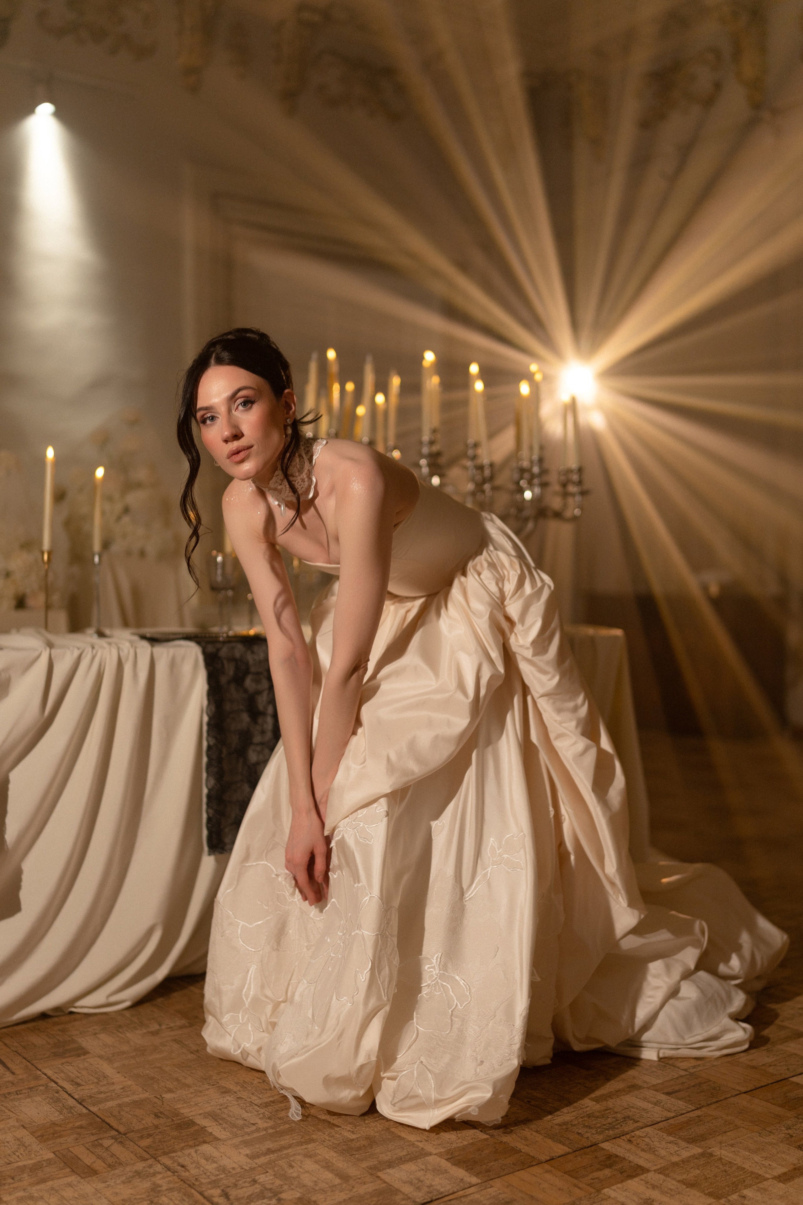 Ужин при свечах. Свадебный и репортажный фотограф Москва