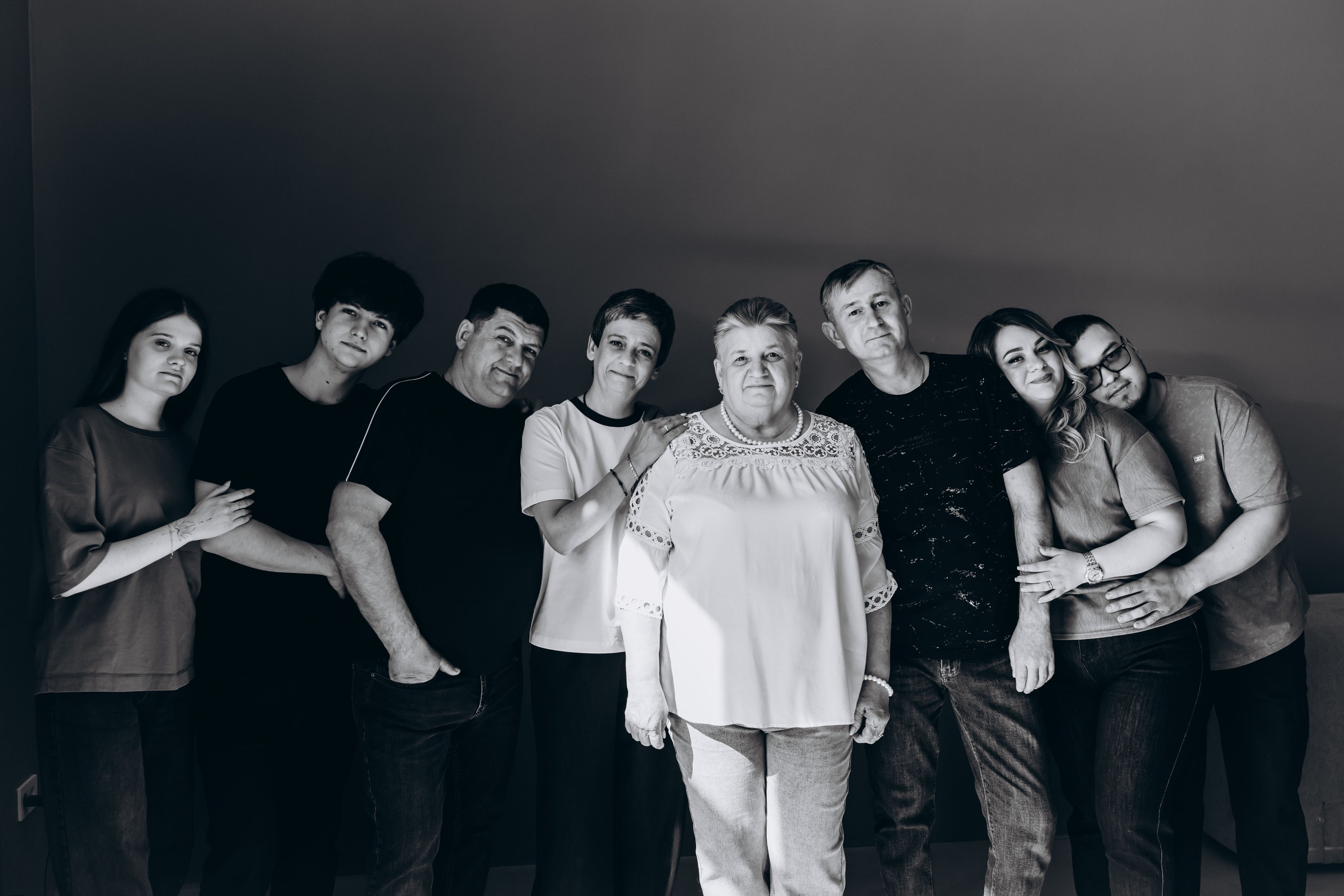 Бабушка и все самые родные рядом. Семейный фотограф Нижневартовск Тюмень Ефимова Ирина