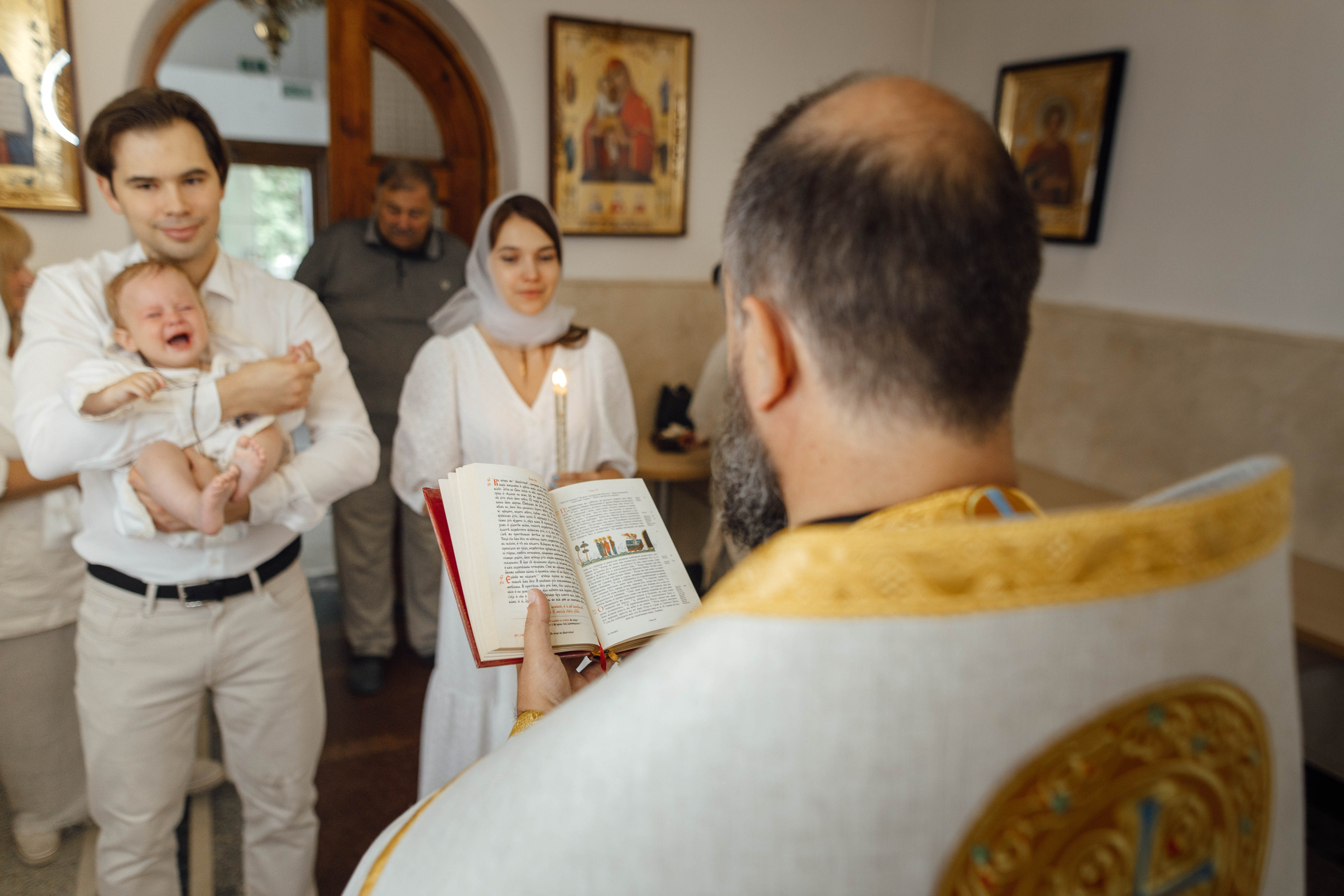 Крещение Льва, храм Марии Магдалины, август 25