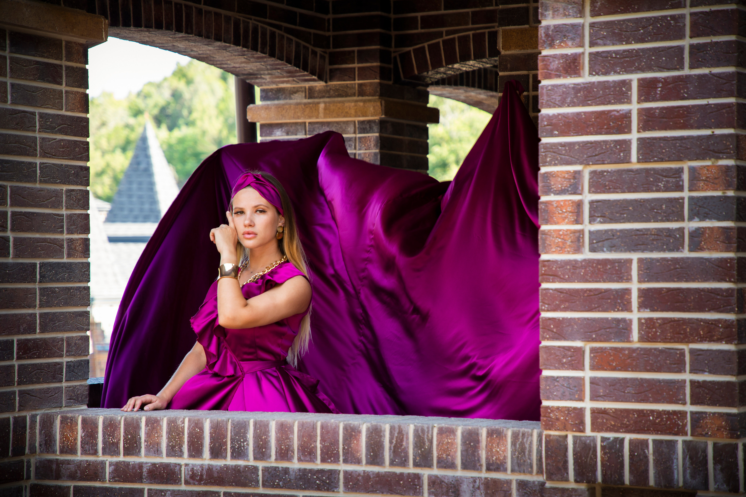 Purple dress. Фотограф и дизайнер г. Новороссийск Алена Дарбакова