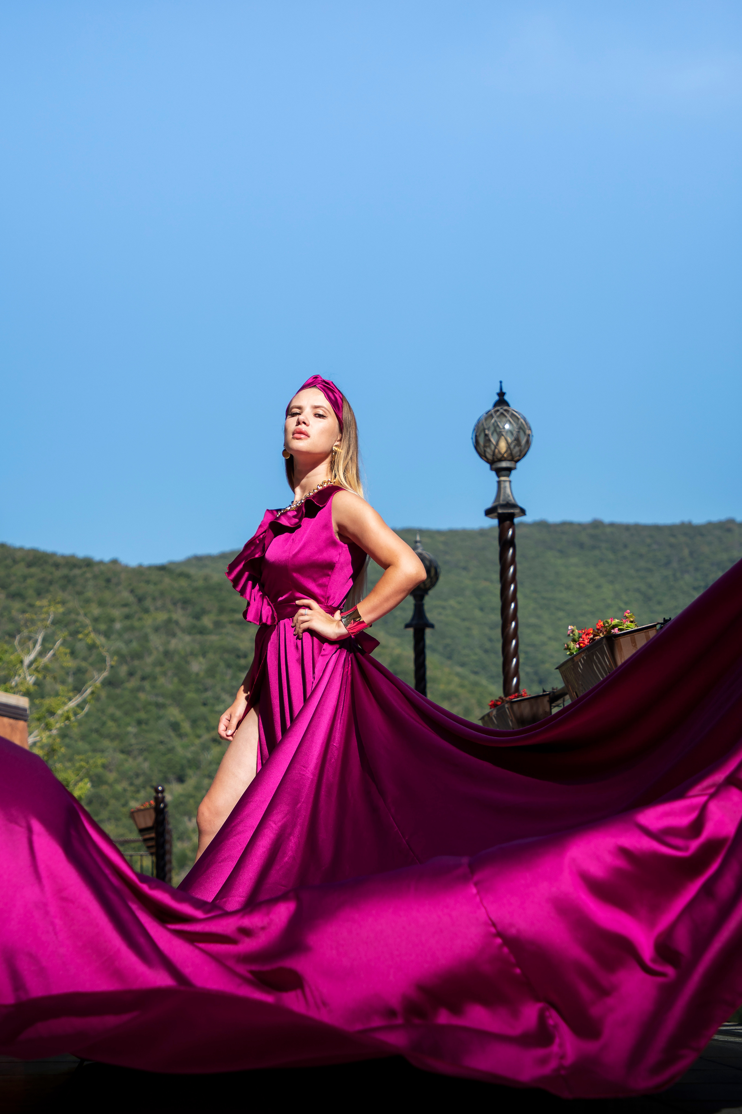 Purple dress. Фотограф и дизайнер г. Новороссийск Алена Дарбакова