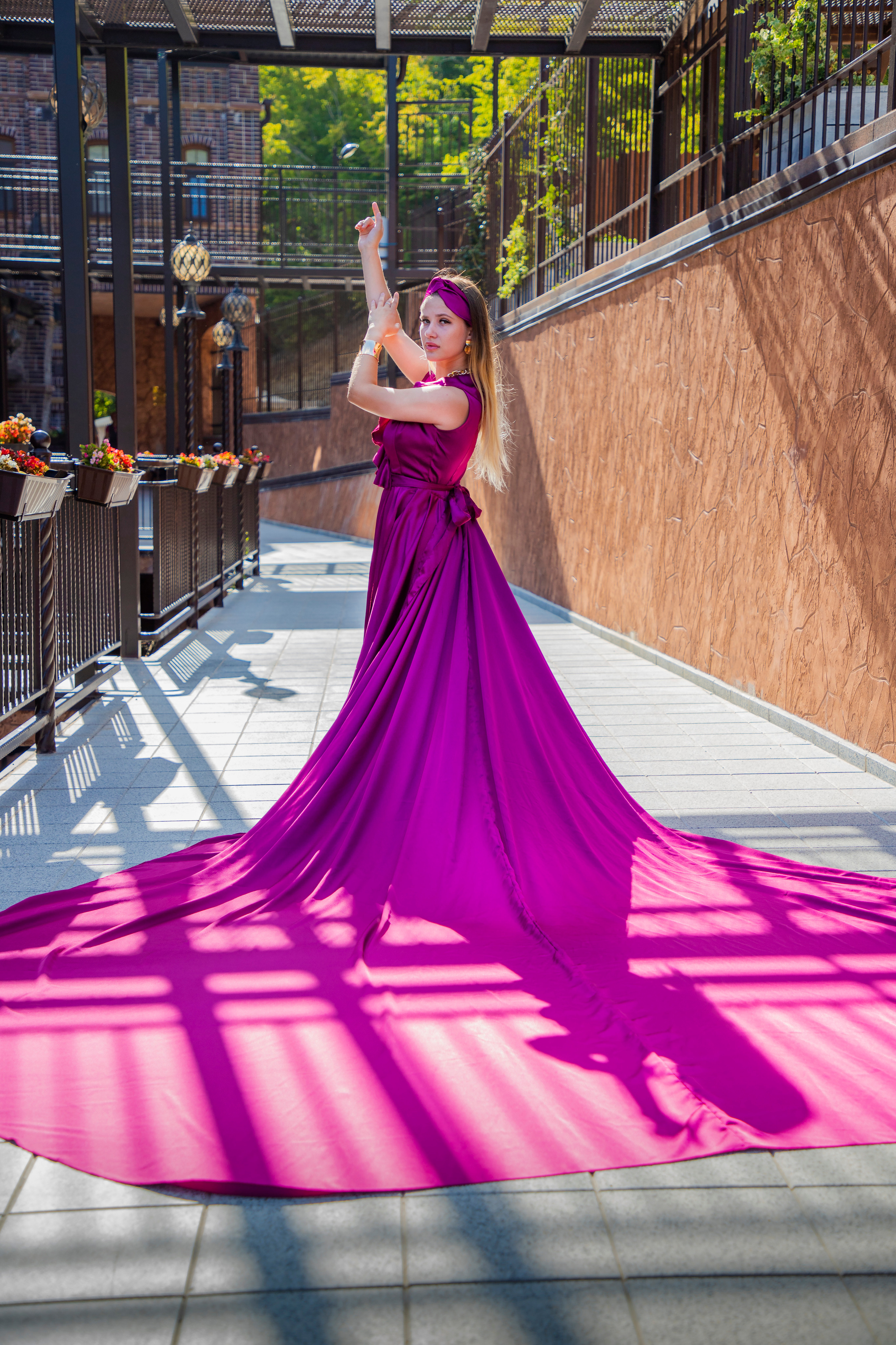 Purple dress. Фотограф и дизайнер г. Новороссийск Алена Дарбакова