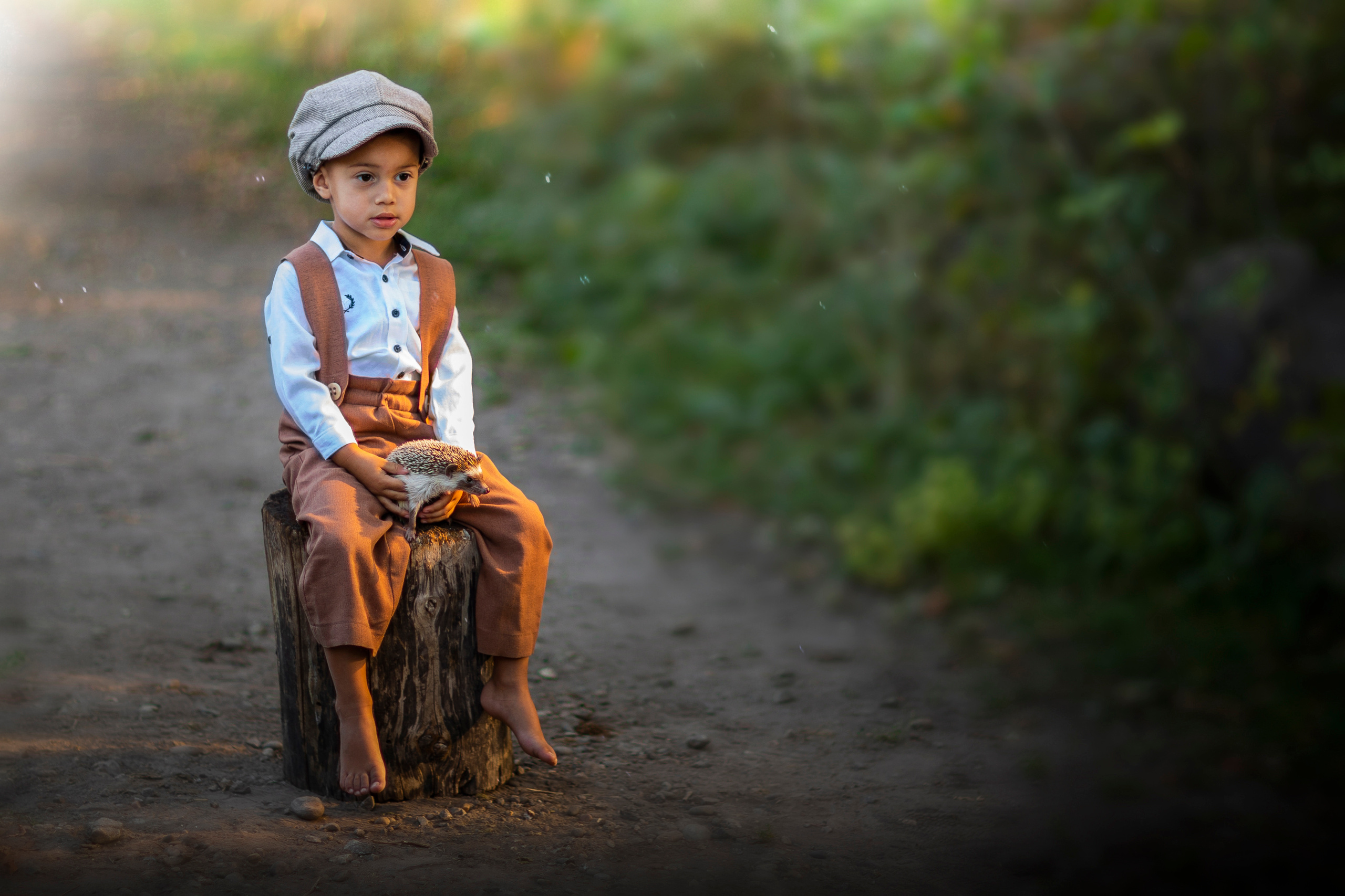 Малыши и ежики. Фотограф и дизайнер г. Новороссийск Алена Дарбакова