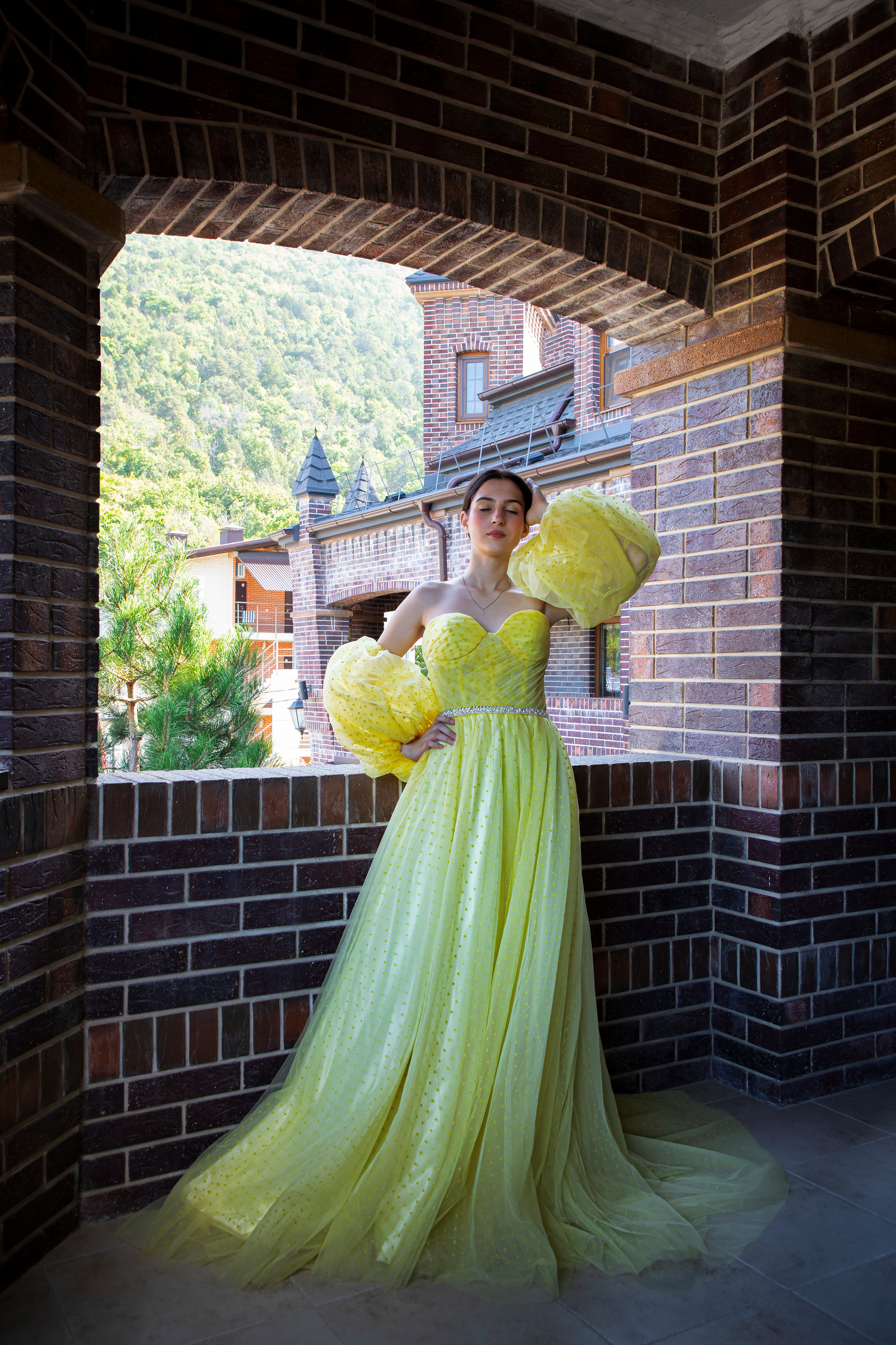 Dress yellow. Фотограф и дизайнер г. Новороссийск Алена Дарбакова