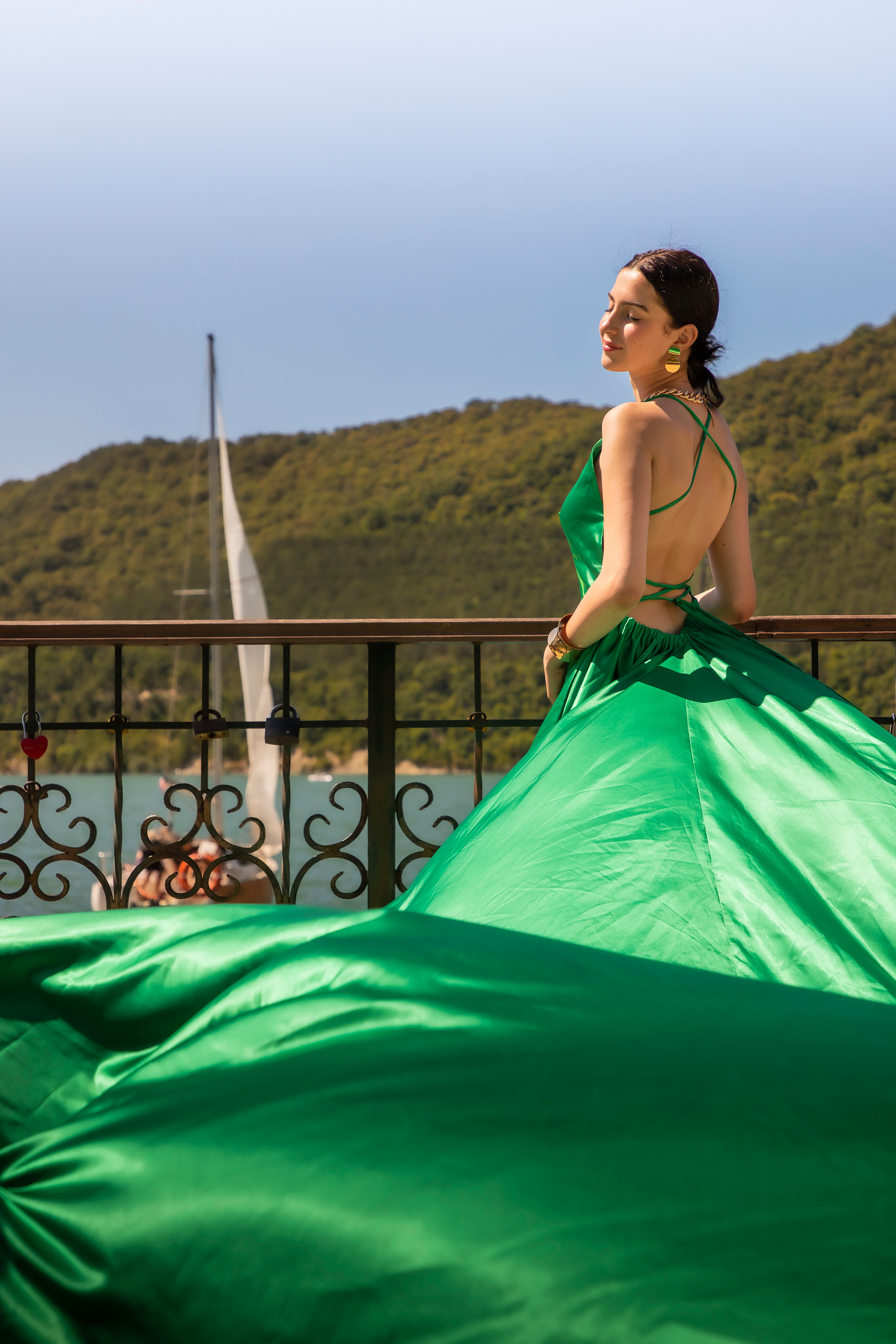 Green dress. Фотограф и дизайнер г. Новороссийск Алена Дарбакова