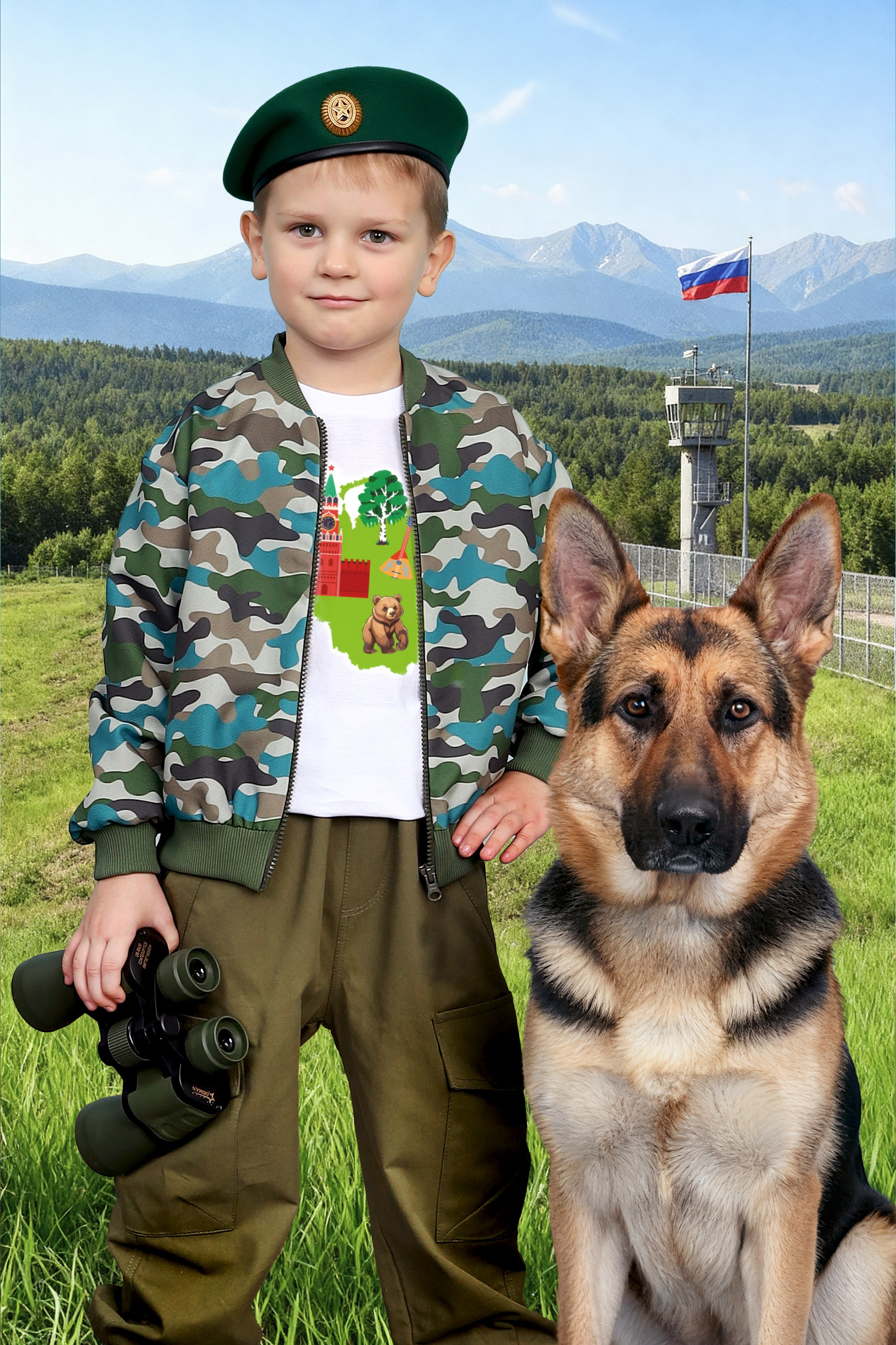 КОМПАНИЯ КРАЙФОТО ФОТОСЕССИЯ ПАТРИОТ