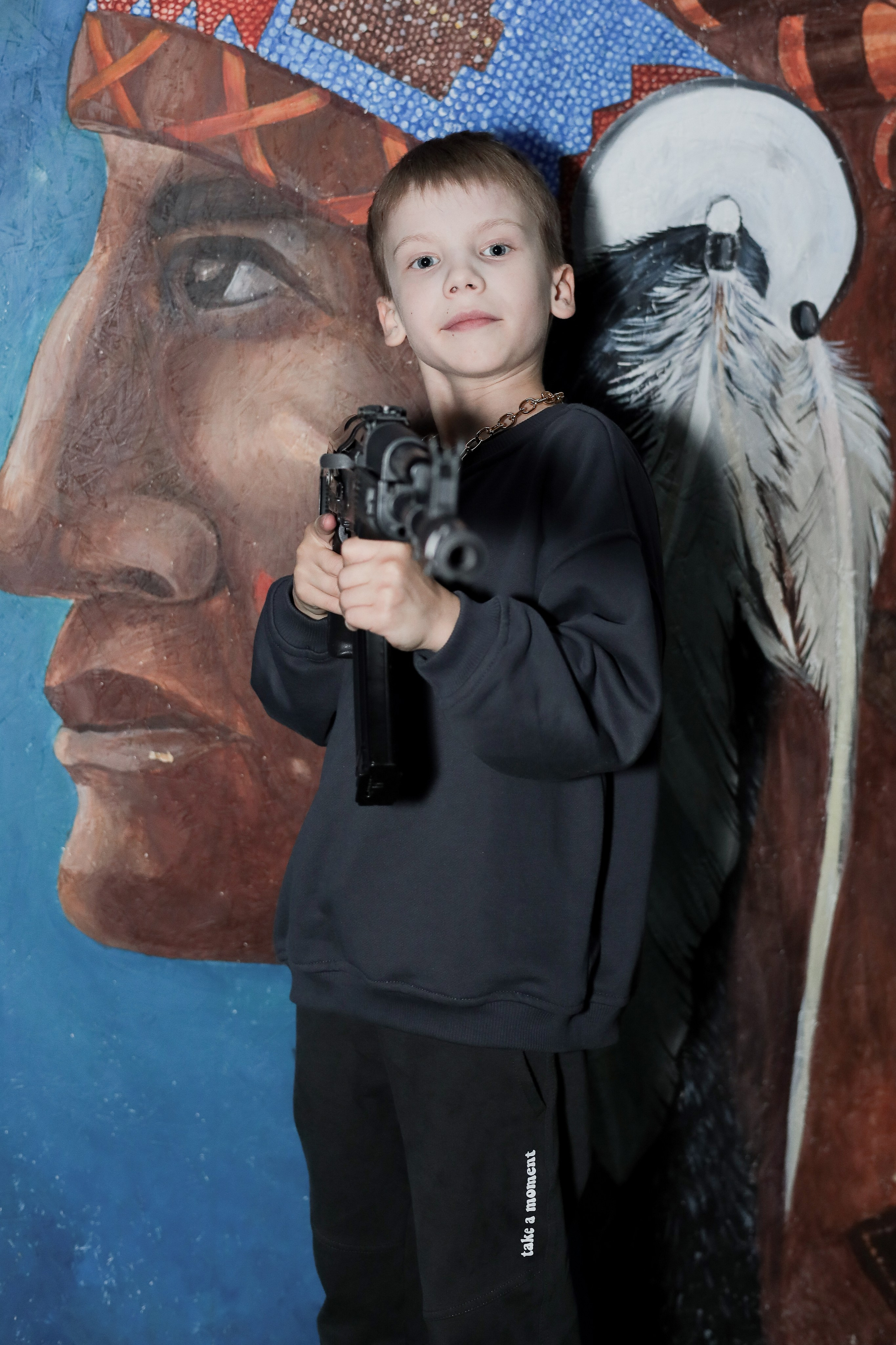 День рождение в стрелковом клубе. Фотограф Надршина Лилия