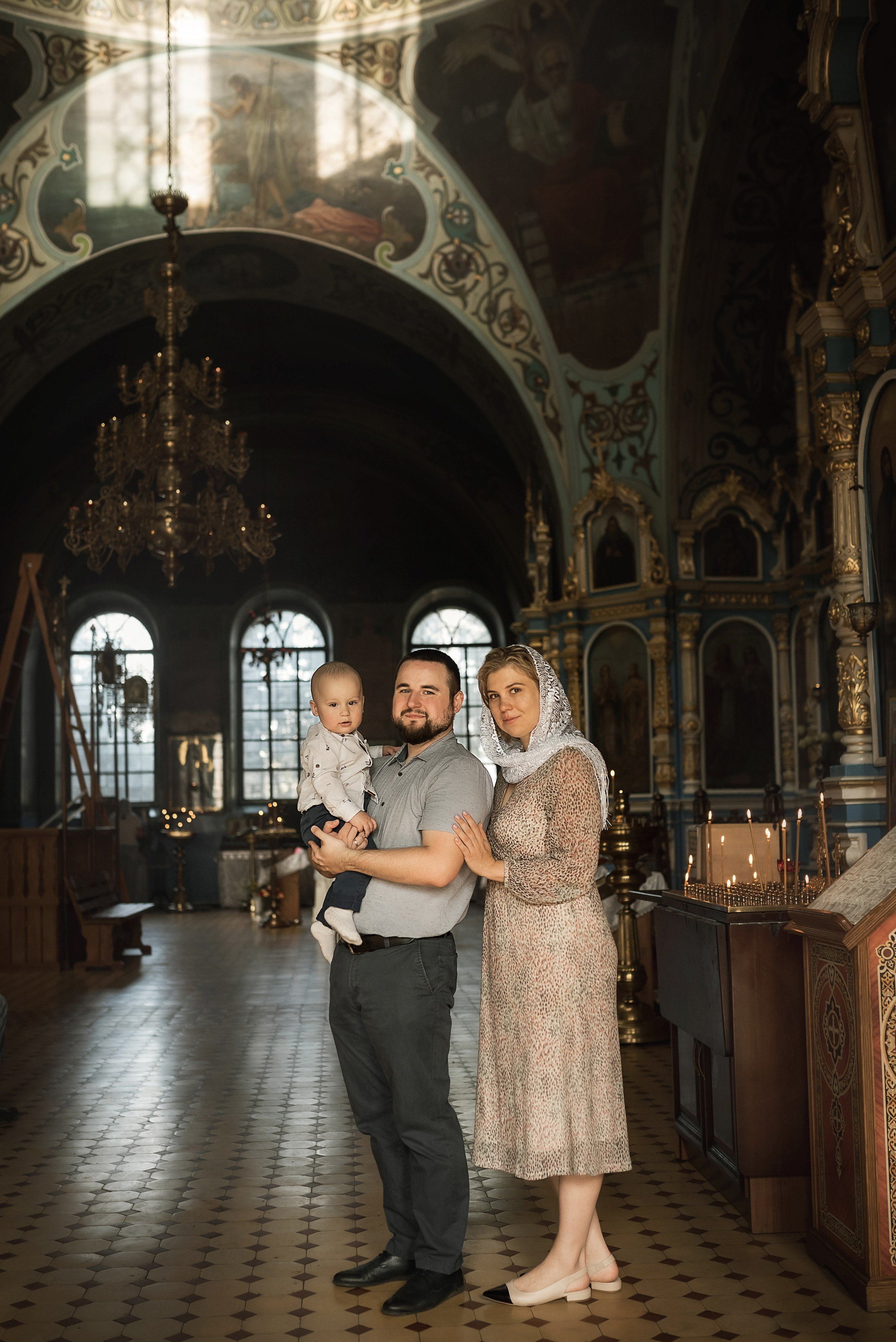 Крещение Ивана _ Храм Преображения Господня. Семейный фотограф в Ростове-на-Дону Татьяна Литвинова