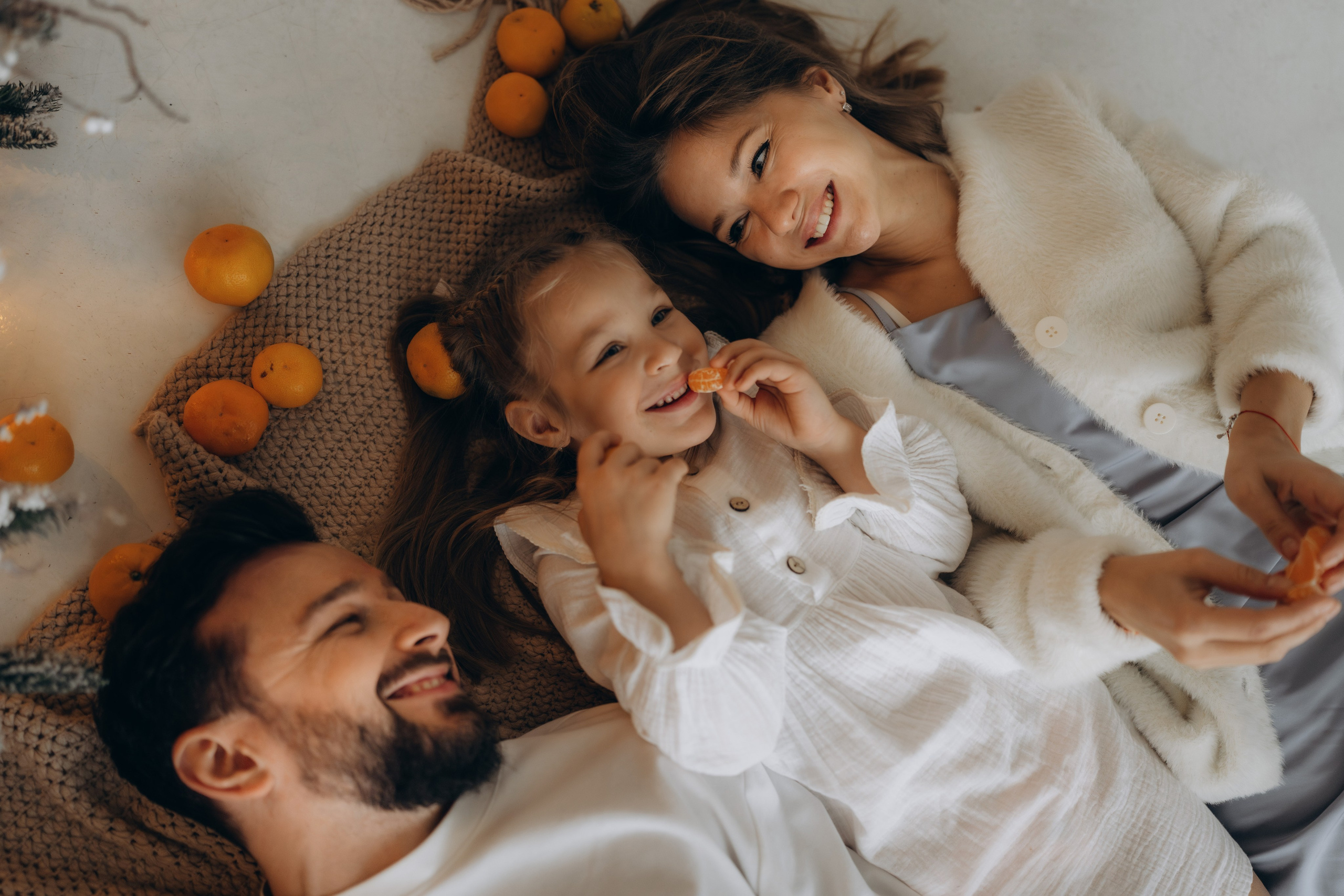 Новогодняя. Семейный фотограф Москва. Фотограф беременности и материнства Москва