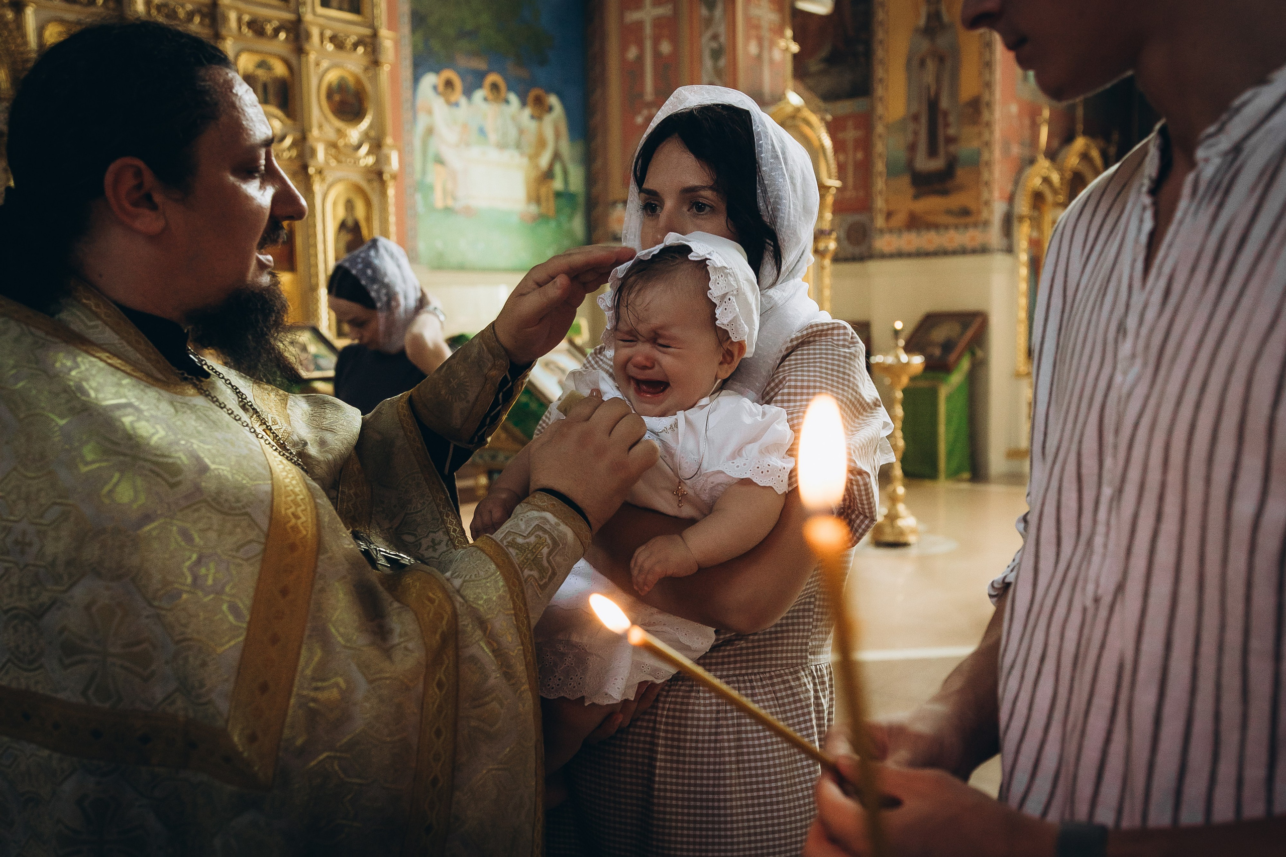 Крещение Анечки. Фотограф в Краснодаре Алла Потоцкая