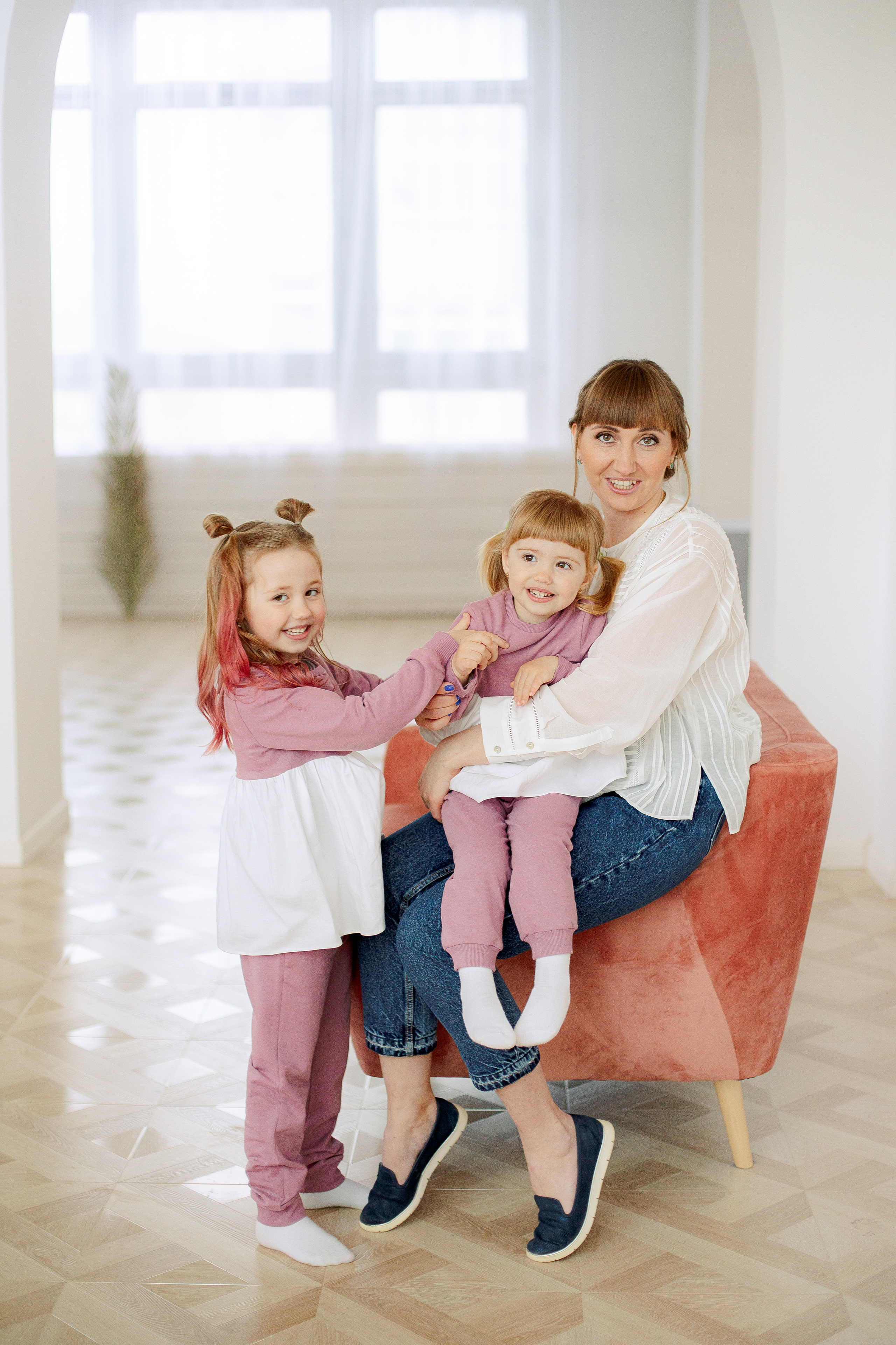 Про Лёшу, Катю, Вику и Ксюшу. Семейный и детский фотограф в Туле