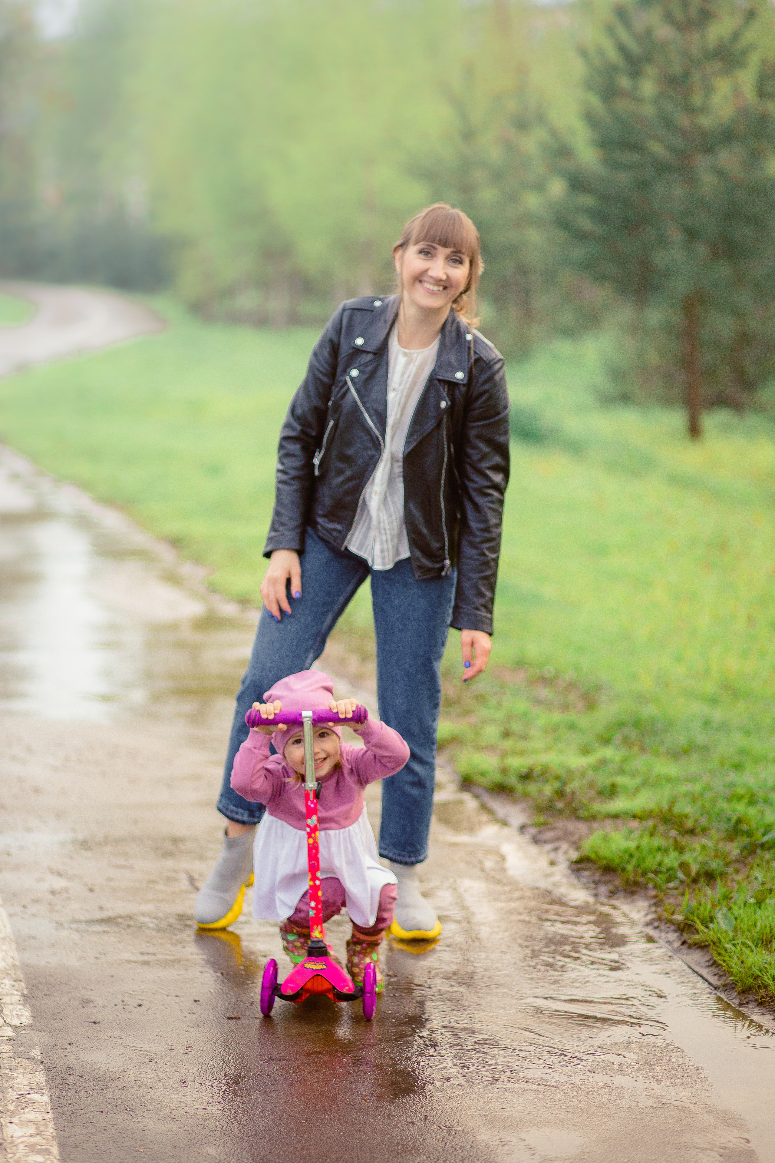 Про Лёшу, Катю, Вику и Ксюшу. Семейный и детский фотограф в Туле
