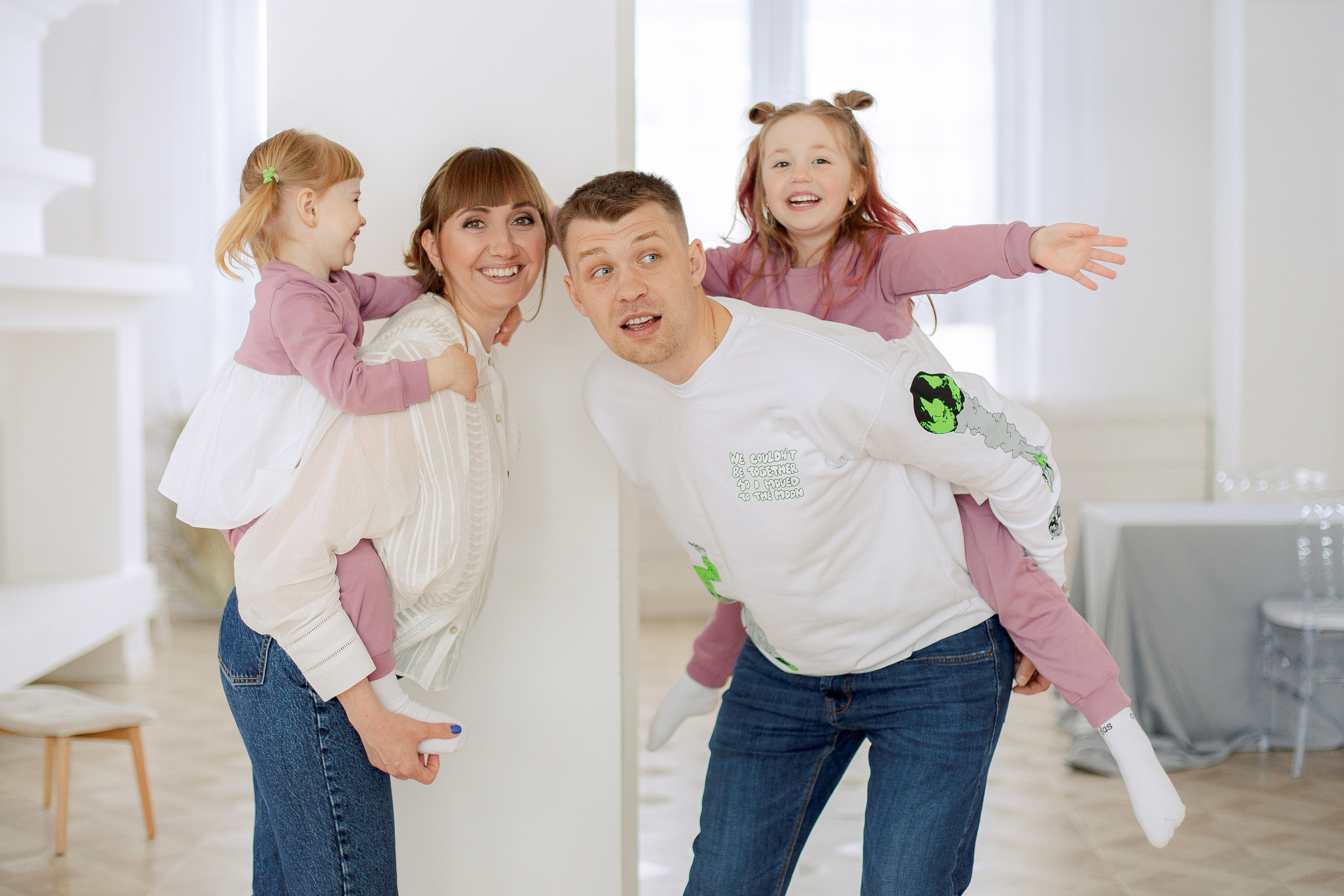 Про Лёшу, Катю, Вику и Ксюшу. Семейный и детский фотограф в Туле