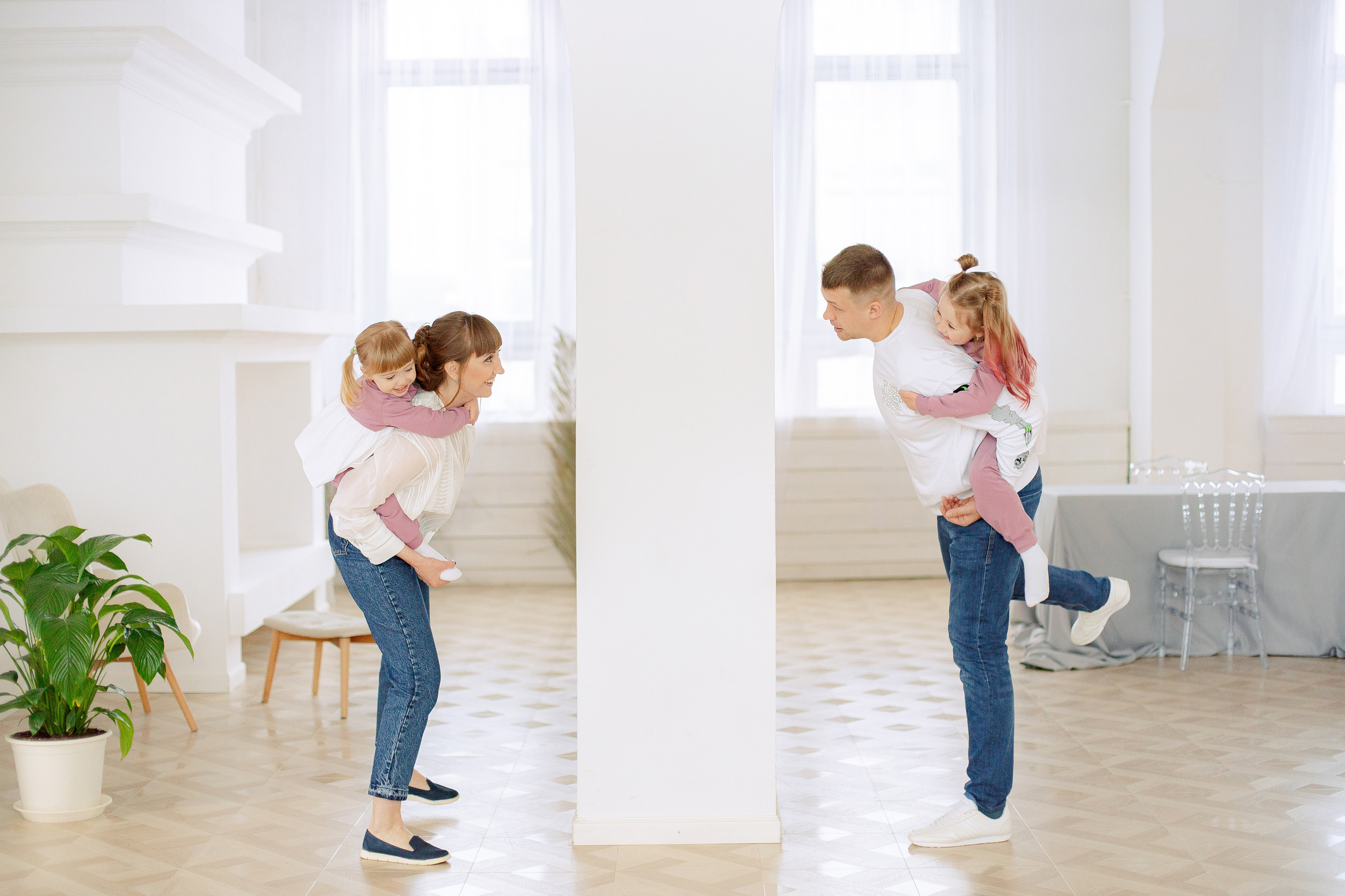 Про Лёшу, Катю, Вику и Ксюшу. Семейный и детский фотограф в Туле