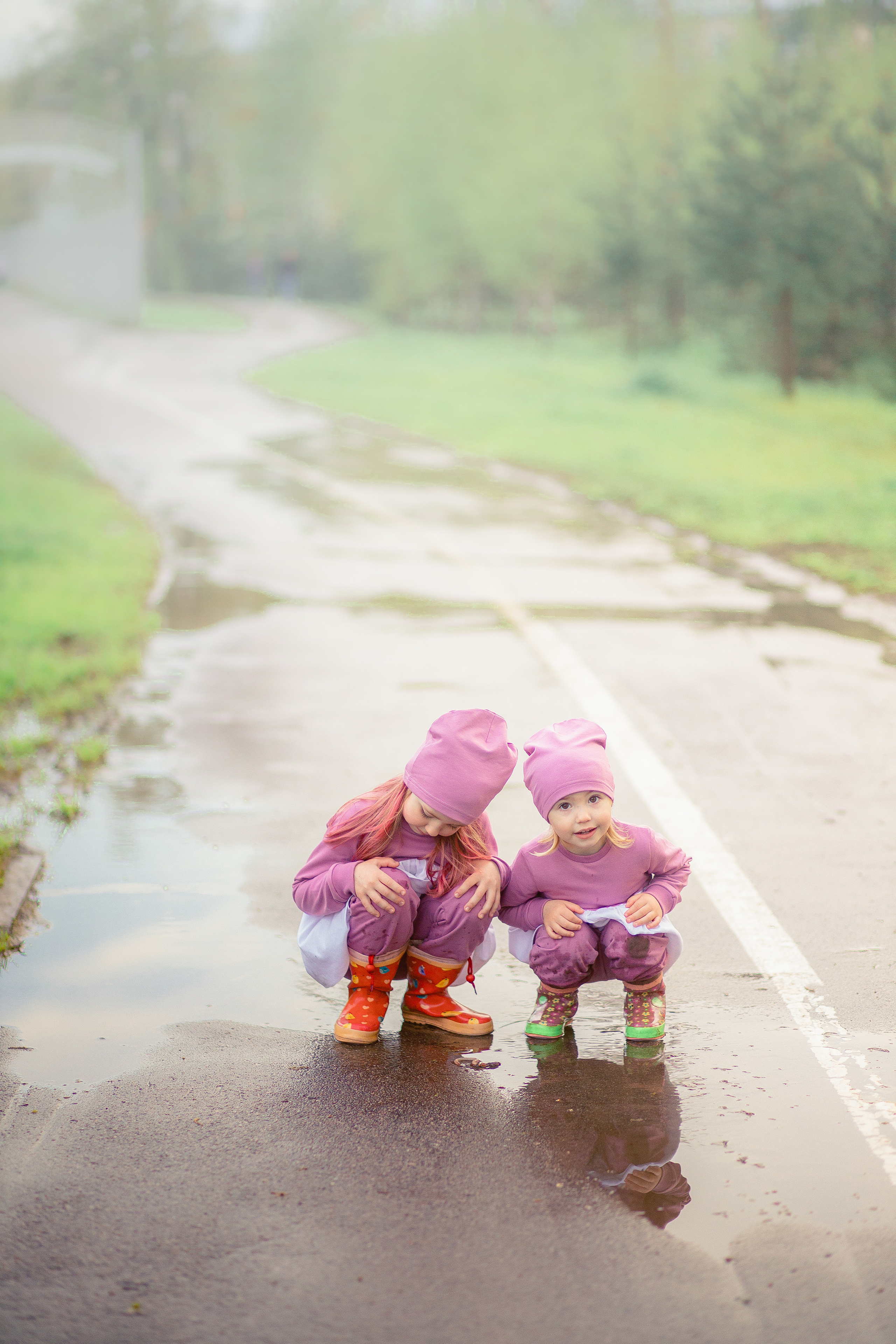 Про Лёшу, Катю, Вику и Ксюшу. Семейный и детский фотограф в Туле