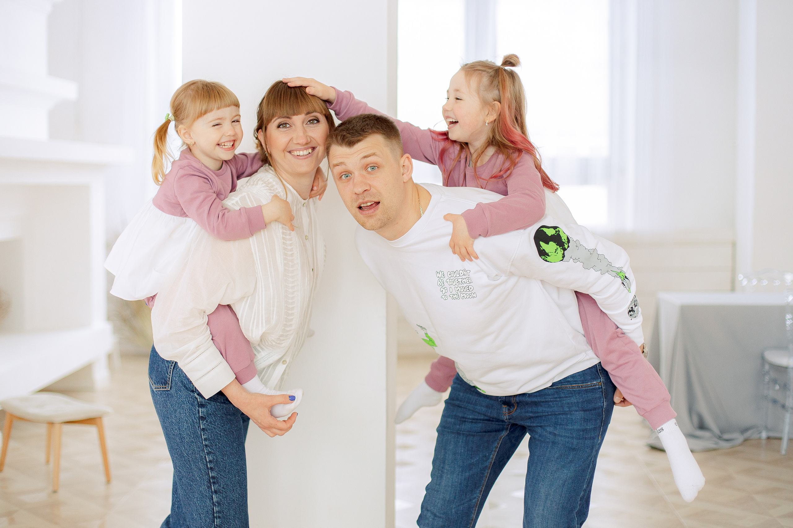 Про Лёшу, Катю, Вику и Ксюшу. Семейный и детский фотограф в Туле