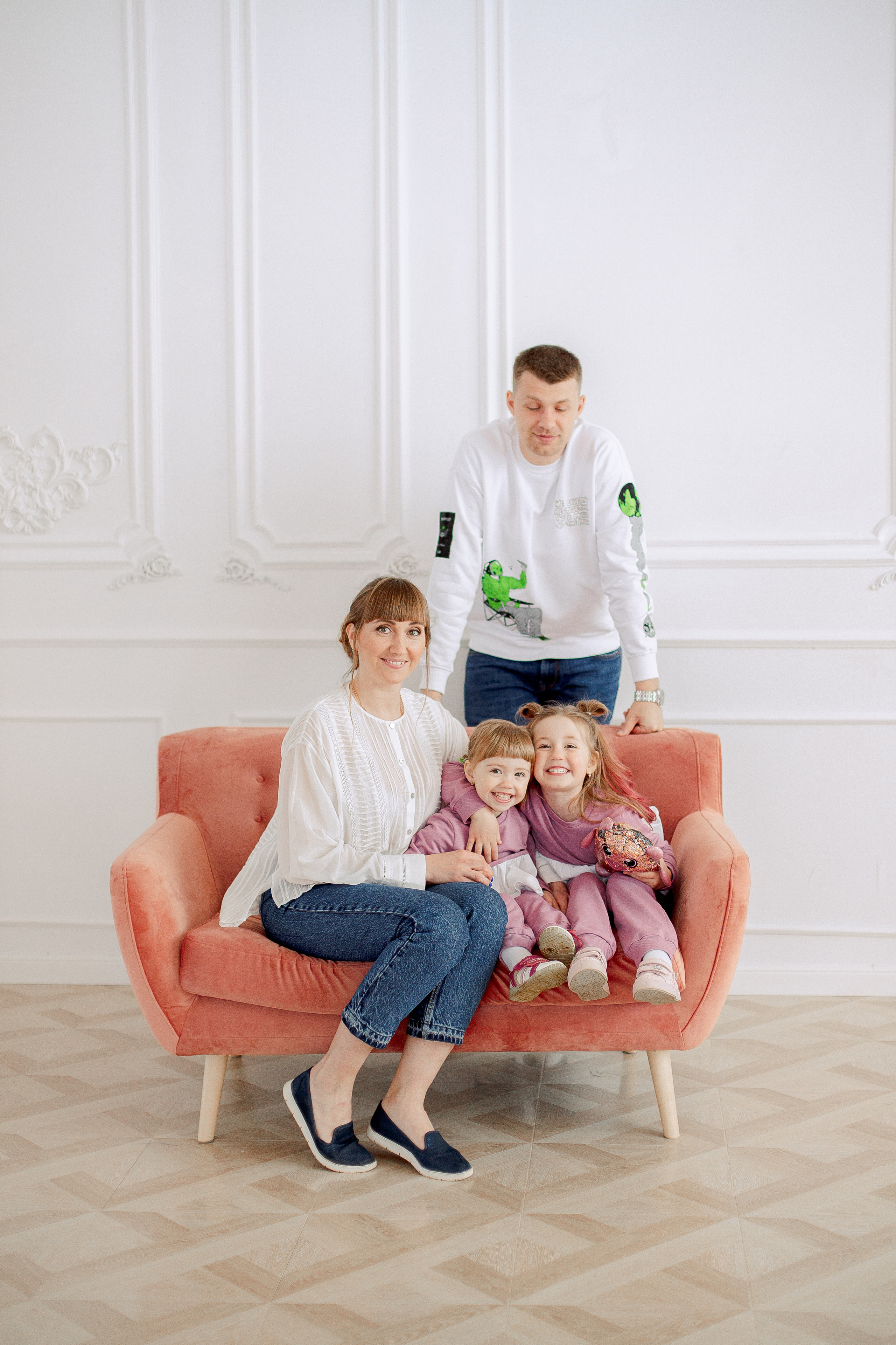 Про Лёшу, Катю, Вику и Ксюшу. Семейный и детский фотограф в Туле