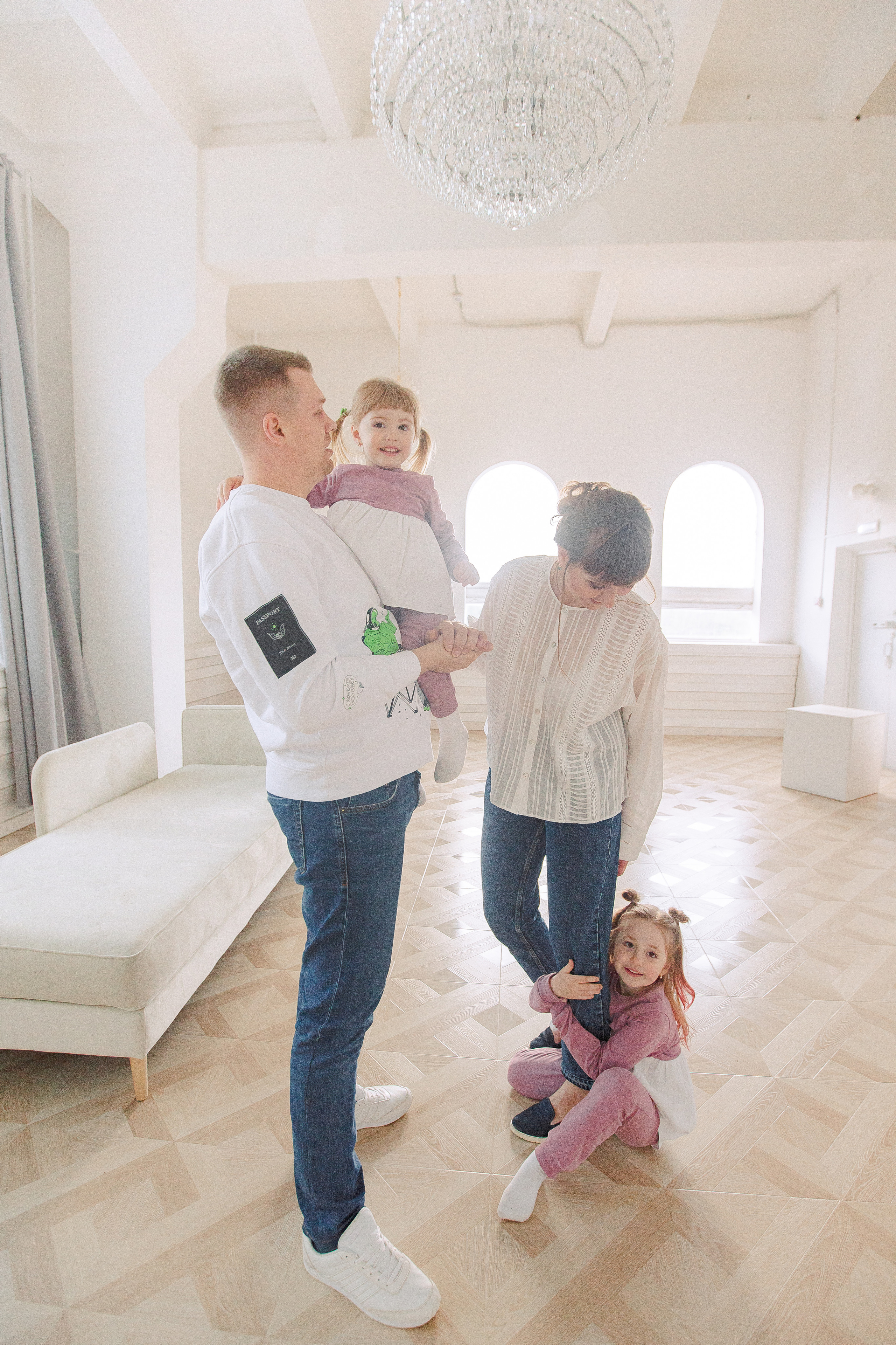 Про Лёшу, Катю, Вику и Ксюшу. Семейный и детский фотограф в Туле