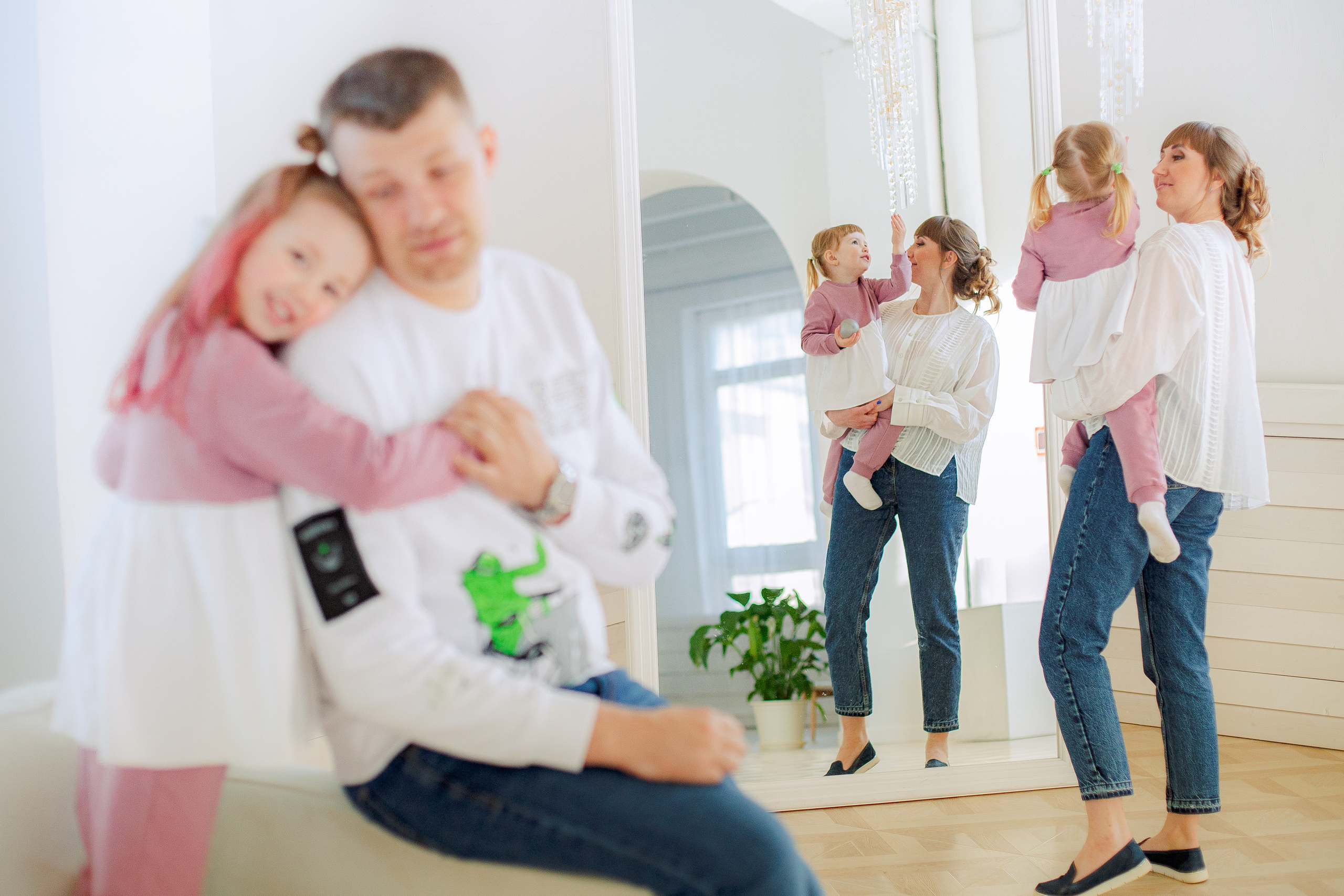 Про Лёшу, Катю, Вику и Ксюшу. Семейный и детский фотограф в Туле