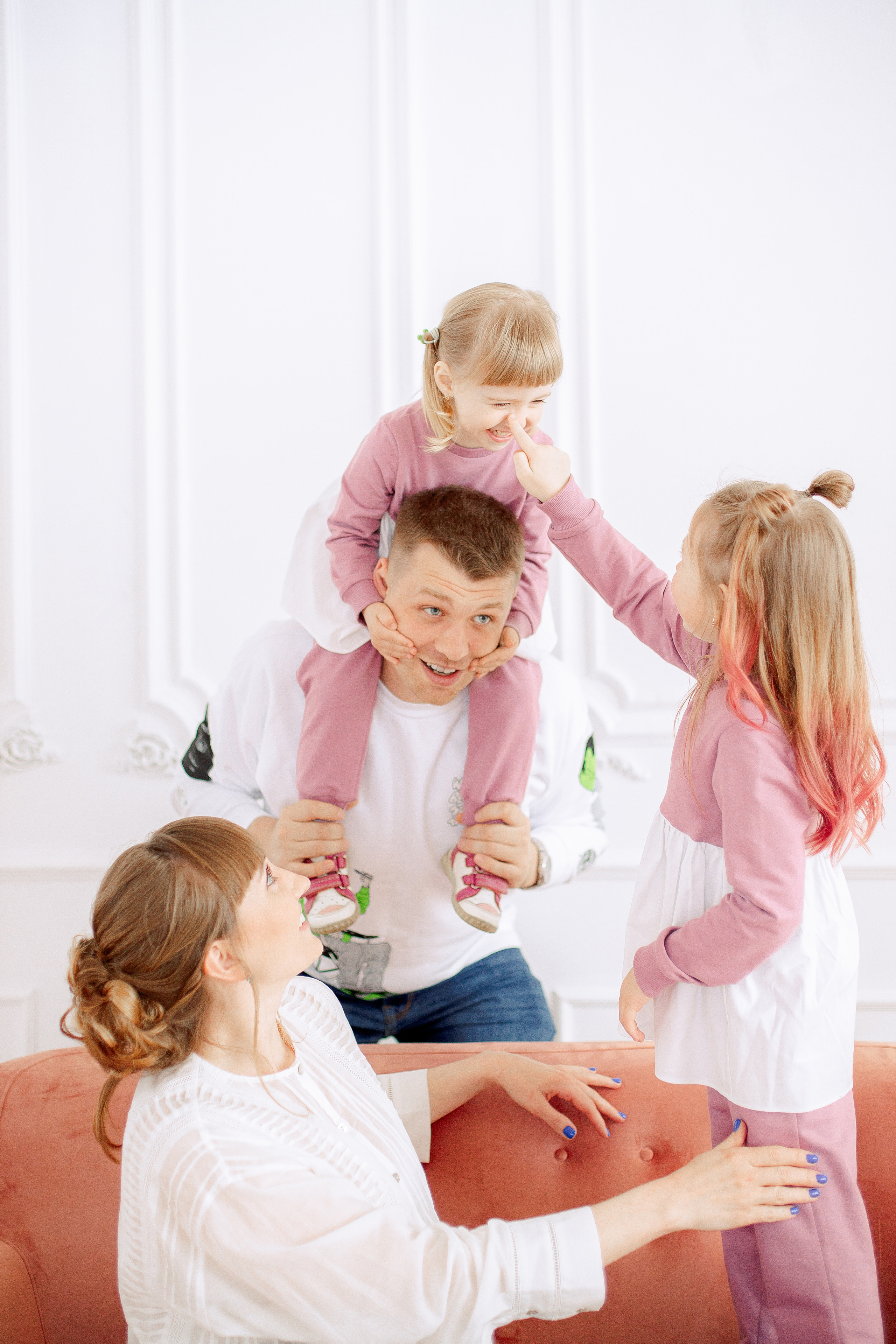 Про Лёшу, Катю, Вику и Ксюшу. Семейный и детский фотограф в Туле