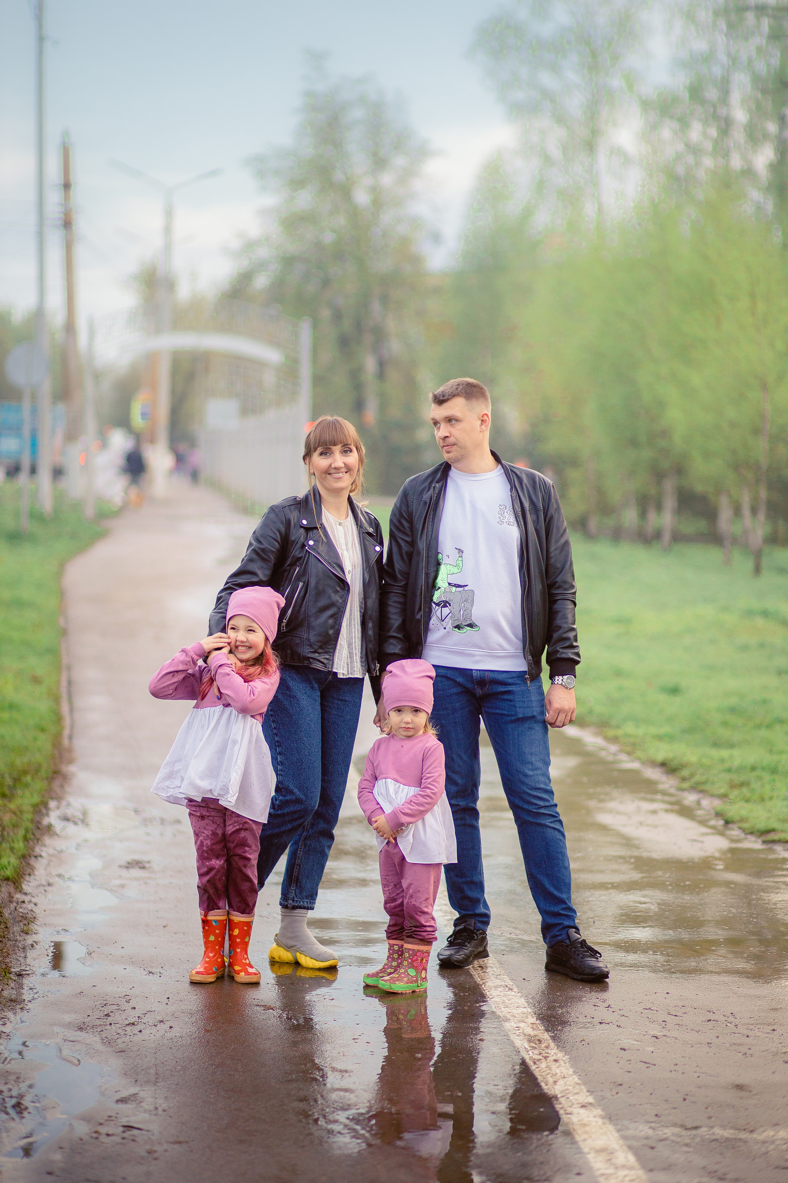 Про Лёшу, Катю, Вику и Ксюшу. Семейный и детский фотограф в Туле