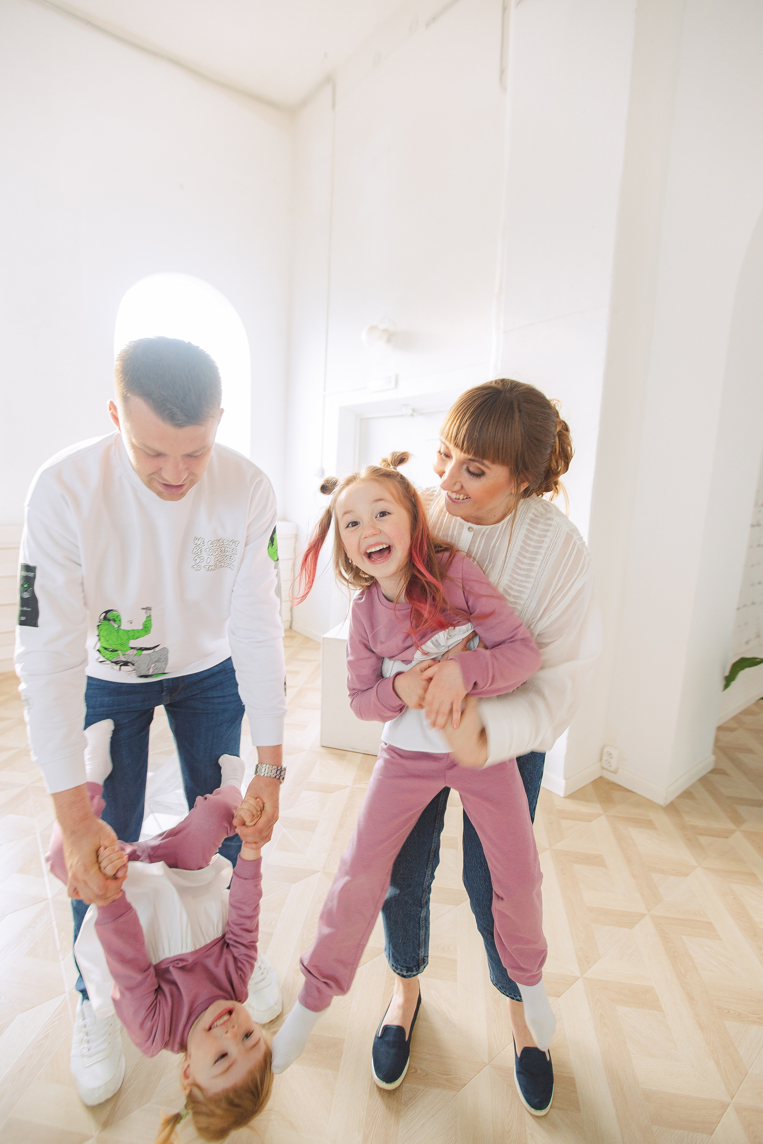 Про Лёшу, Катю, Вику и Ксюшу. Семейный и детский фотограф в Туле