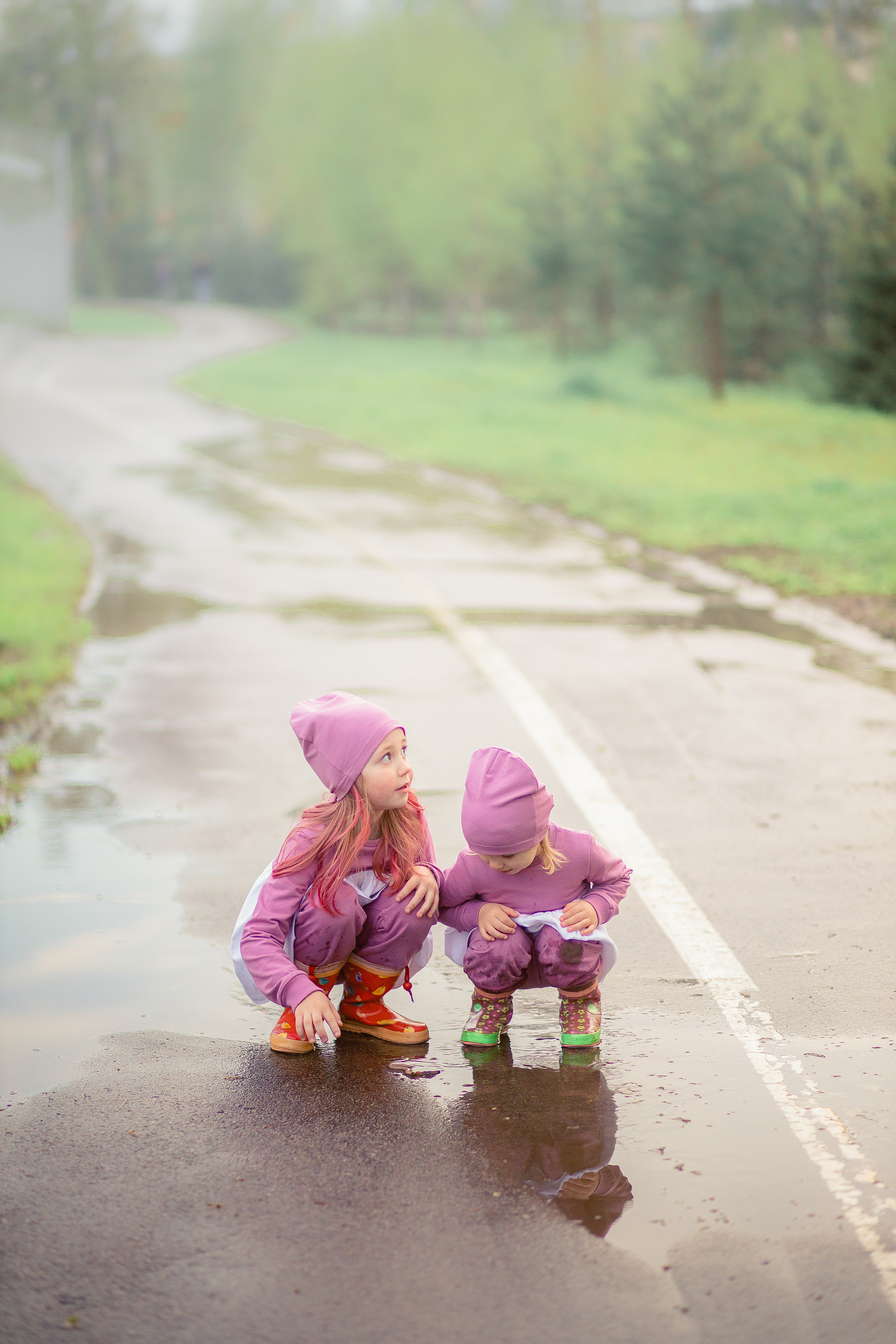 Про Лёшу, Катю, Вику и Ксюшу. Семейный и детский фотограф в Туле
