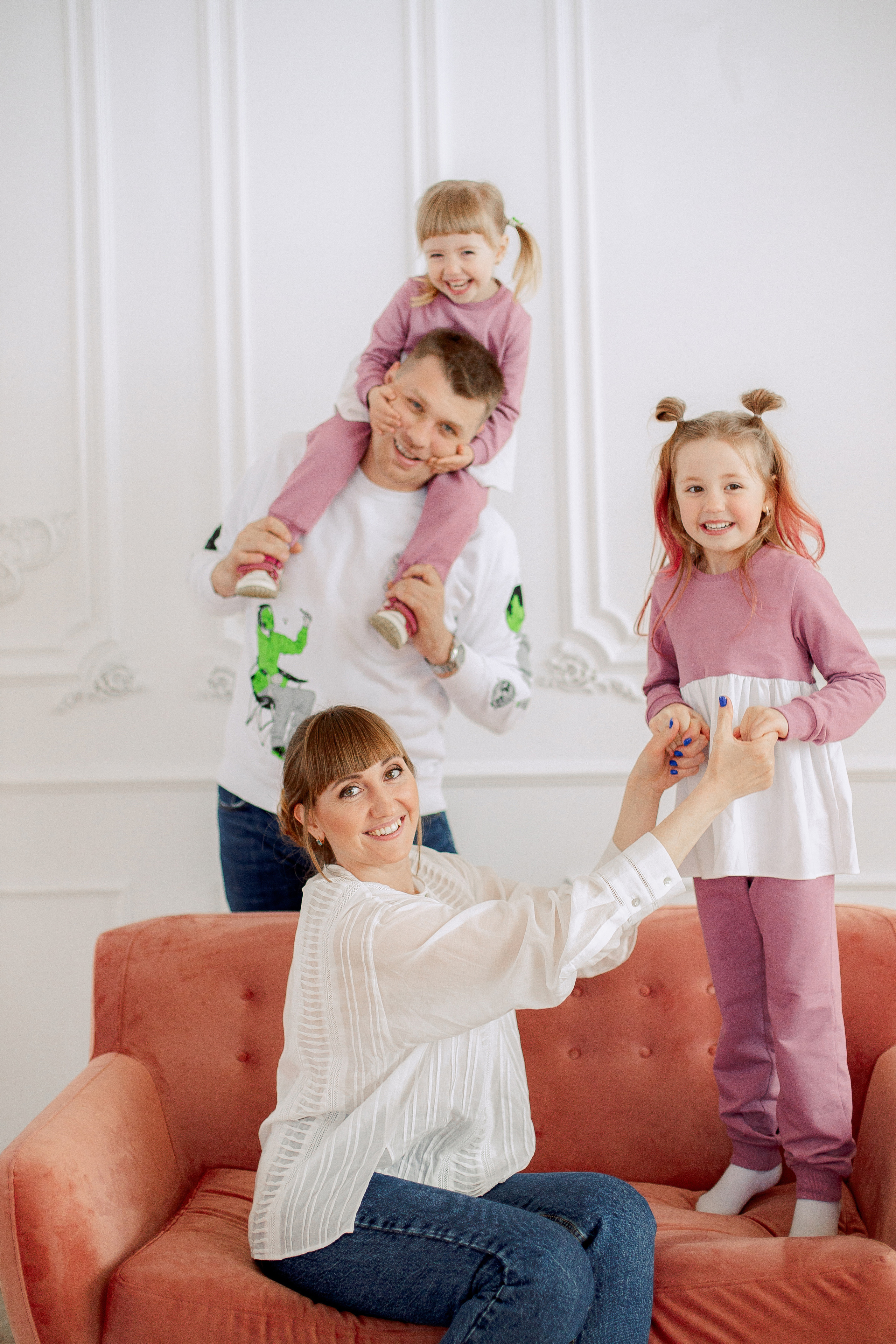 Про Лёшу, Катю, Вику и Ксюшу. Семейный и детский фотограф в Туле