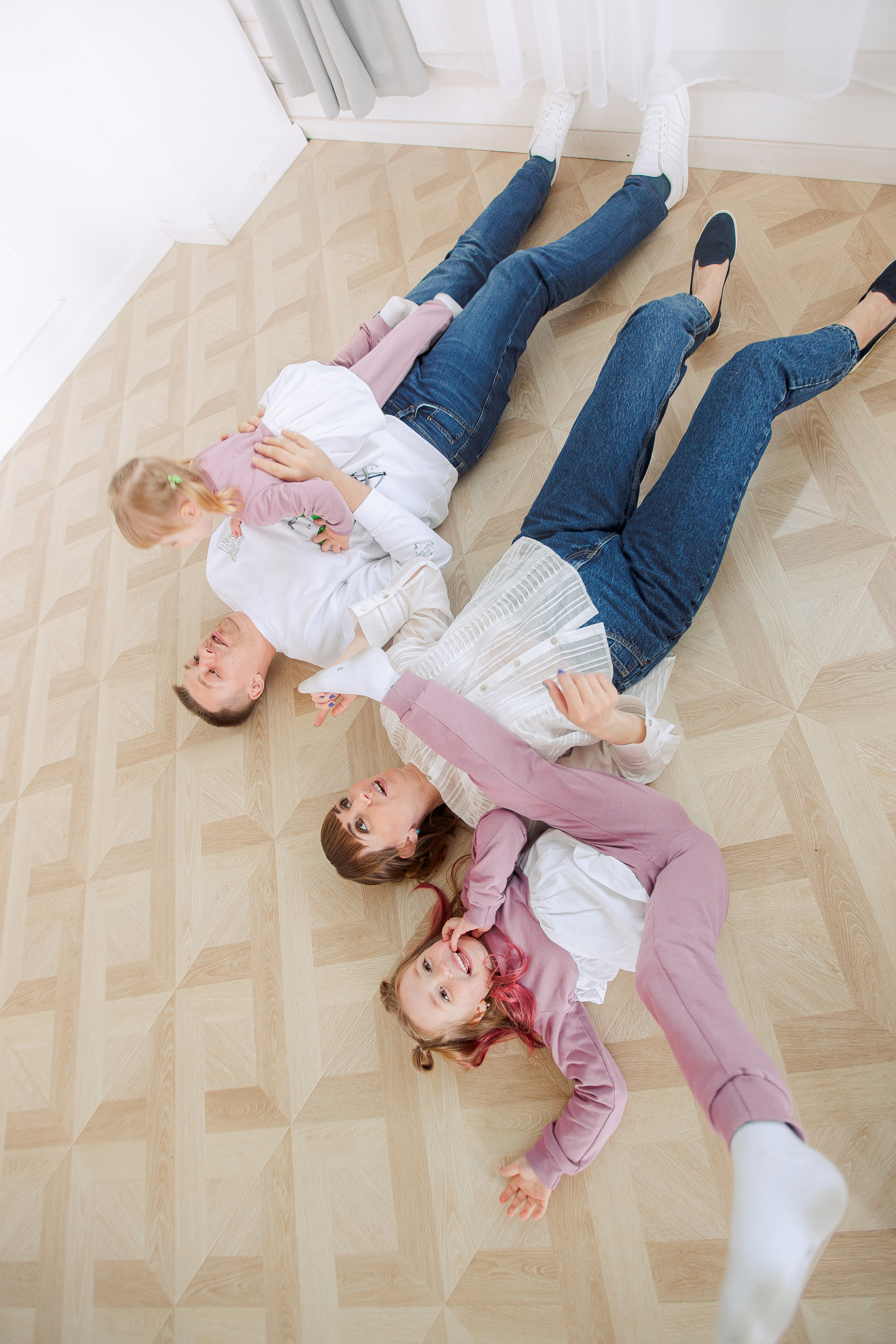 Про Лёшу, Катю, Вику и Ксюшу. Семейный и детский фотограф в Туле