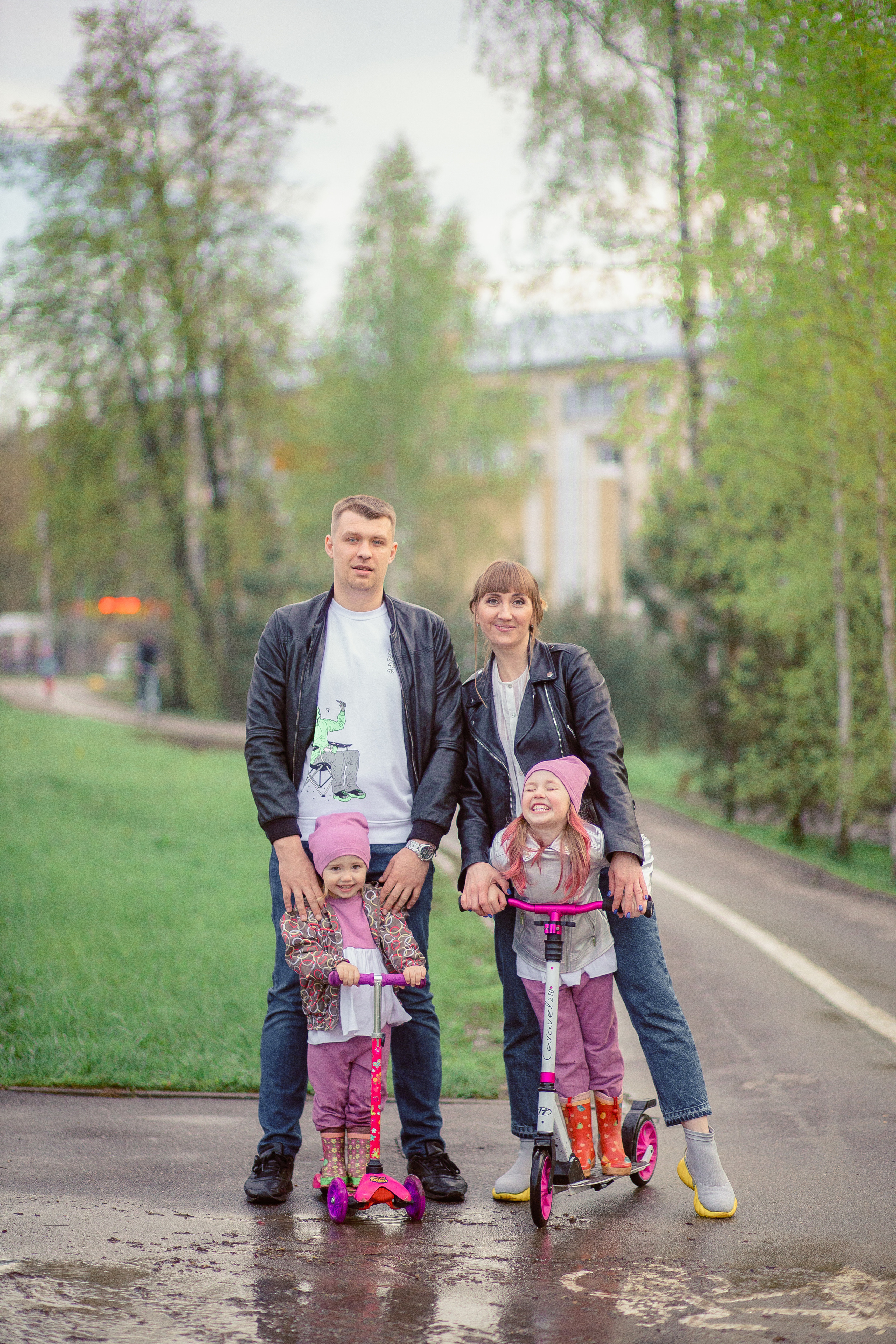 Про Лёшу, Катю, Вику и Ксюшу. Семейный и детский фотограф в Туле