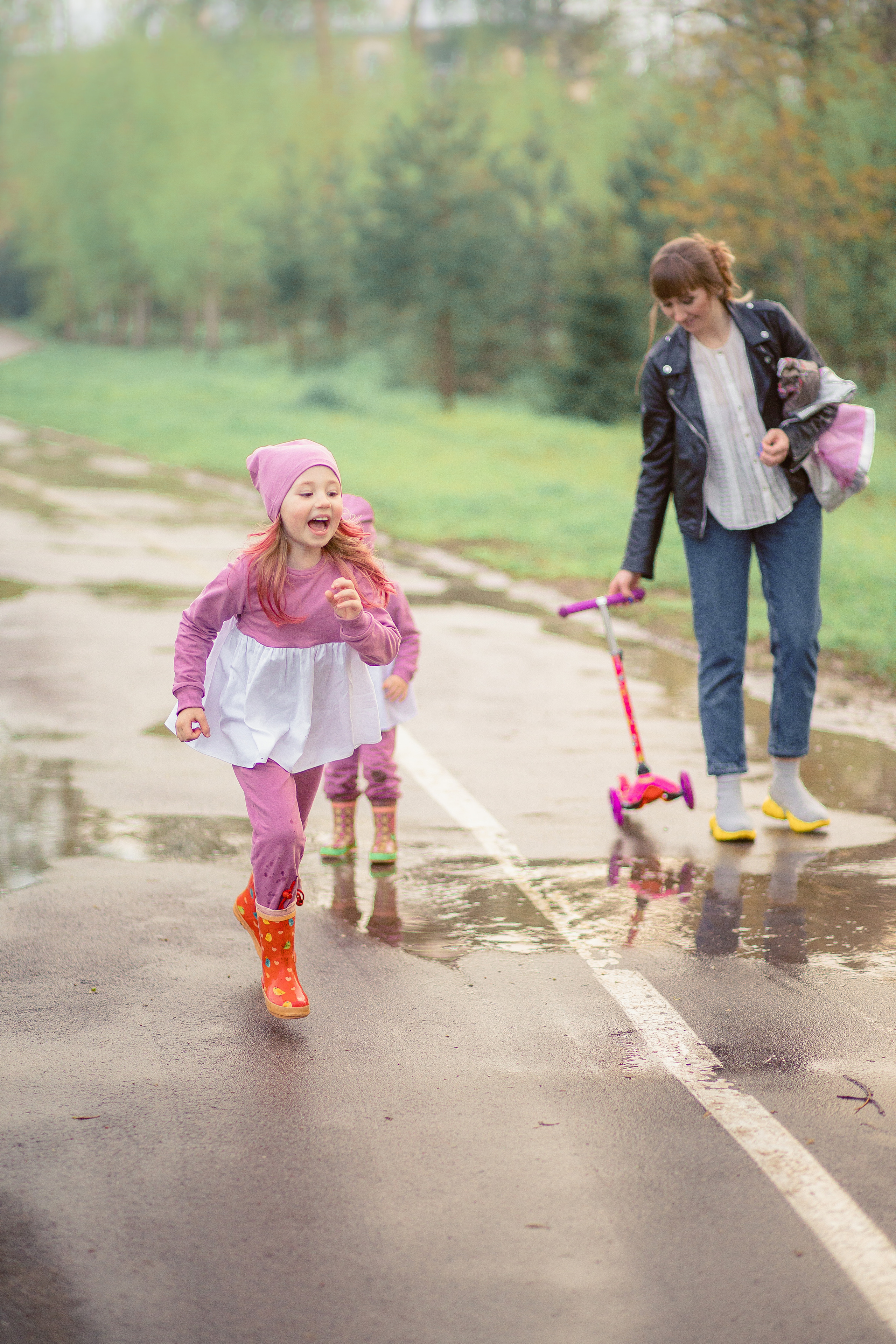 Про Лёшу, Катю, Вику и Ксюшу. Семейный и детский фотограф в Туле