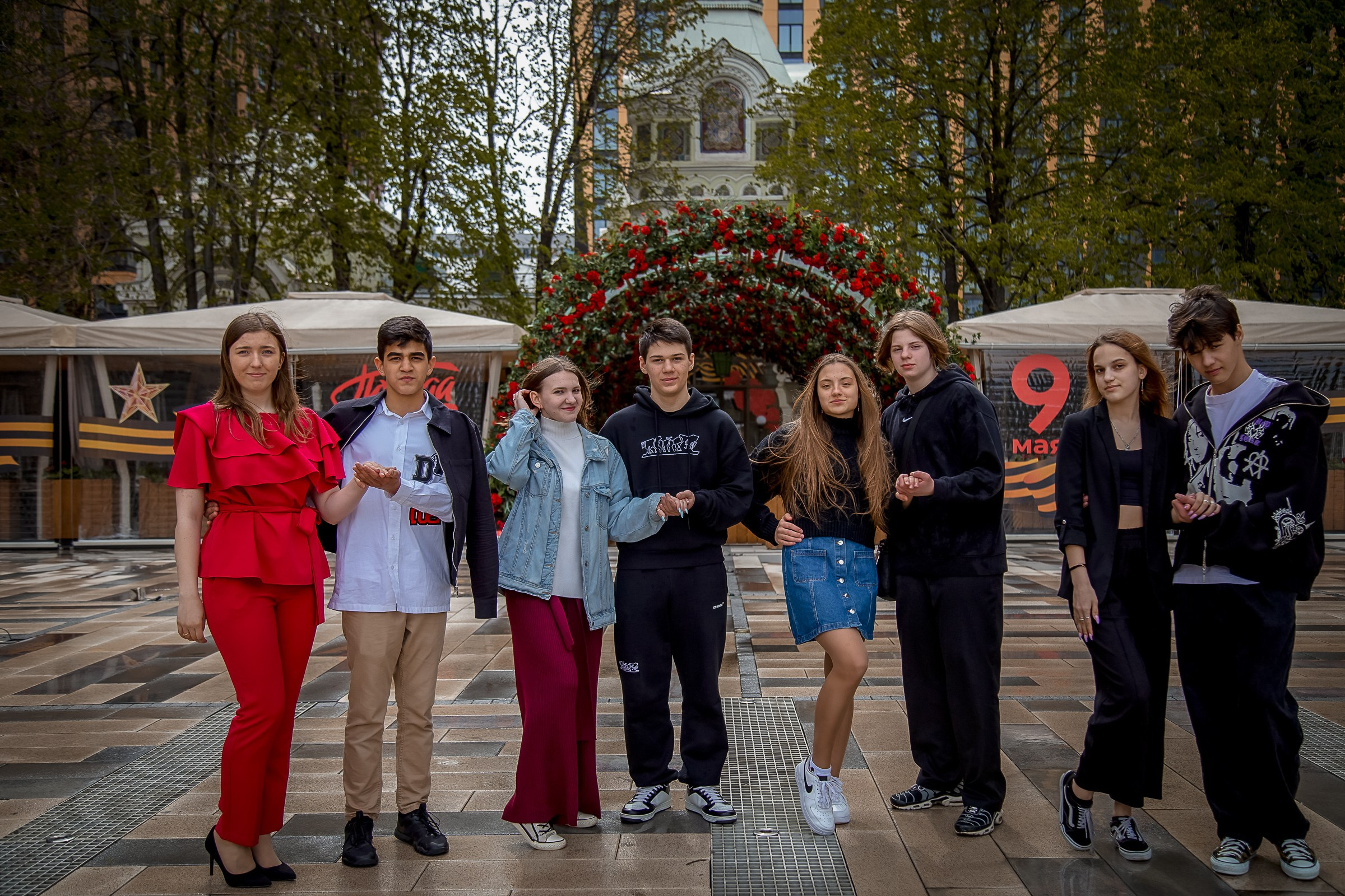 КАДЕТЫ 9 КЛАСС ПРОГУЛКА. Фотограф в Москве Ольга Колесникова