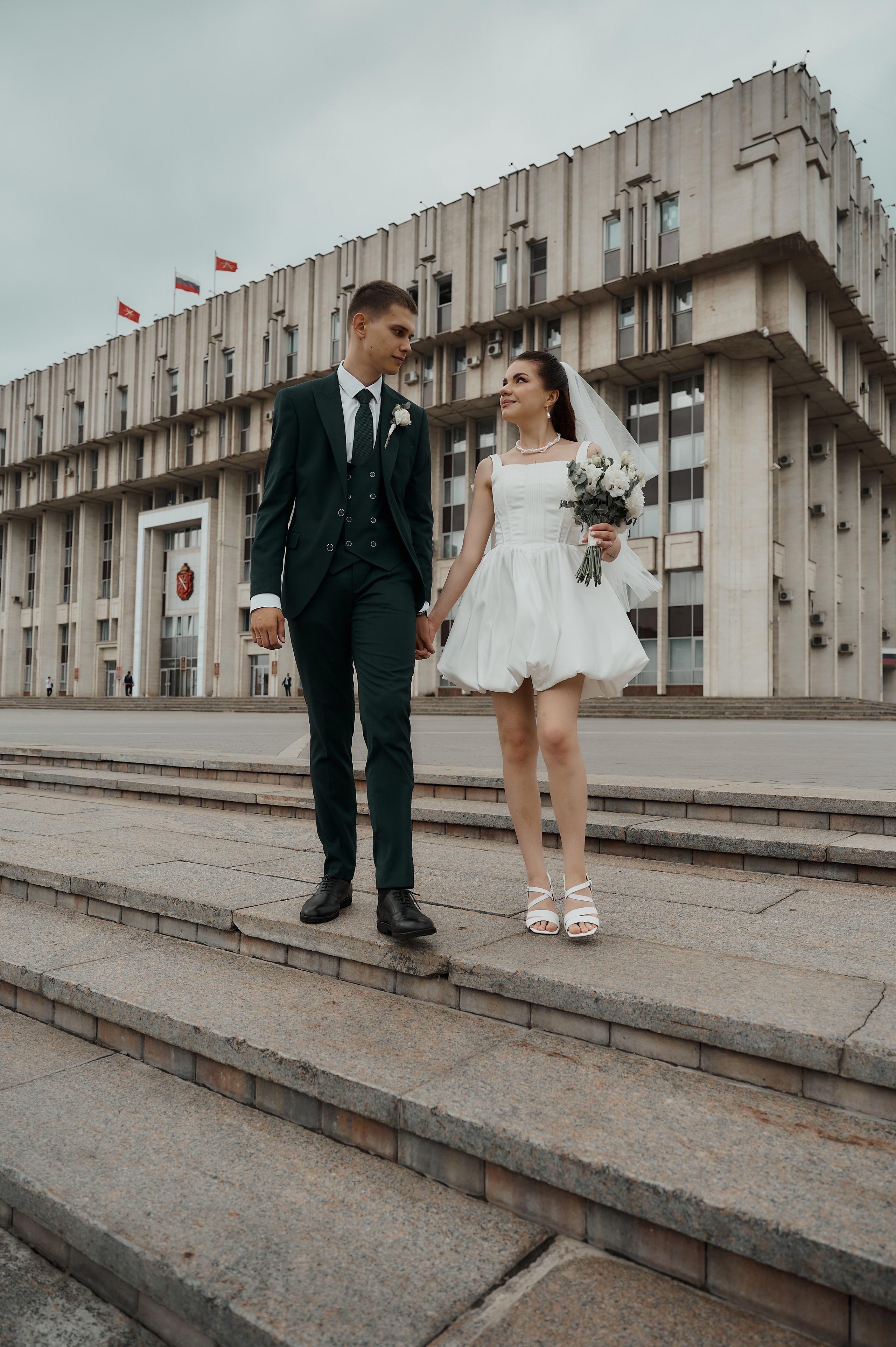 Свадебная прогулка по Туле. Свадебный фотограф в Туле Никита Беляев