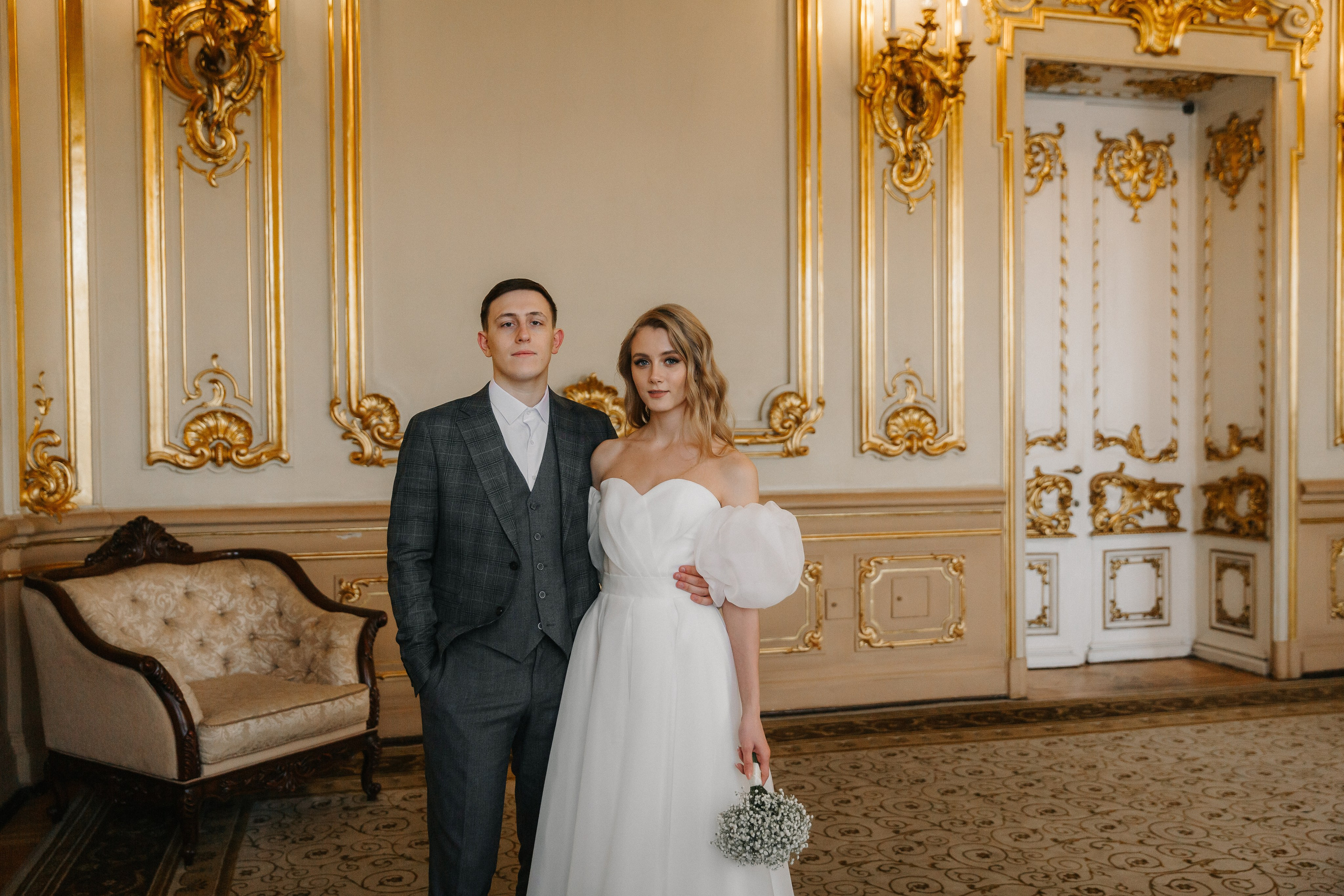 ДВОРЕЦ № 1 | Март, Исаакий, Английская набережная. Свадебный фотограф в Санкт-Петербурге Полина Корзухина