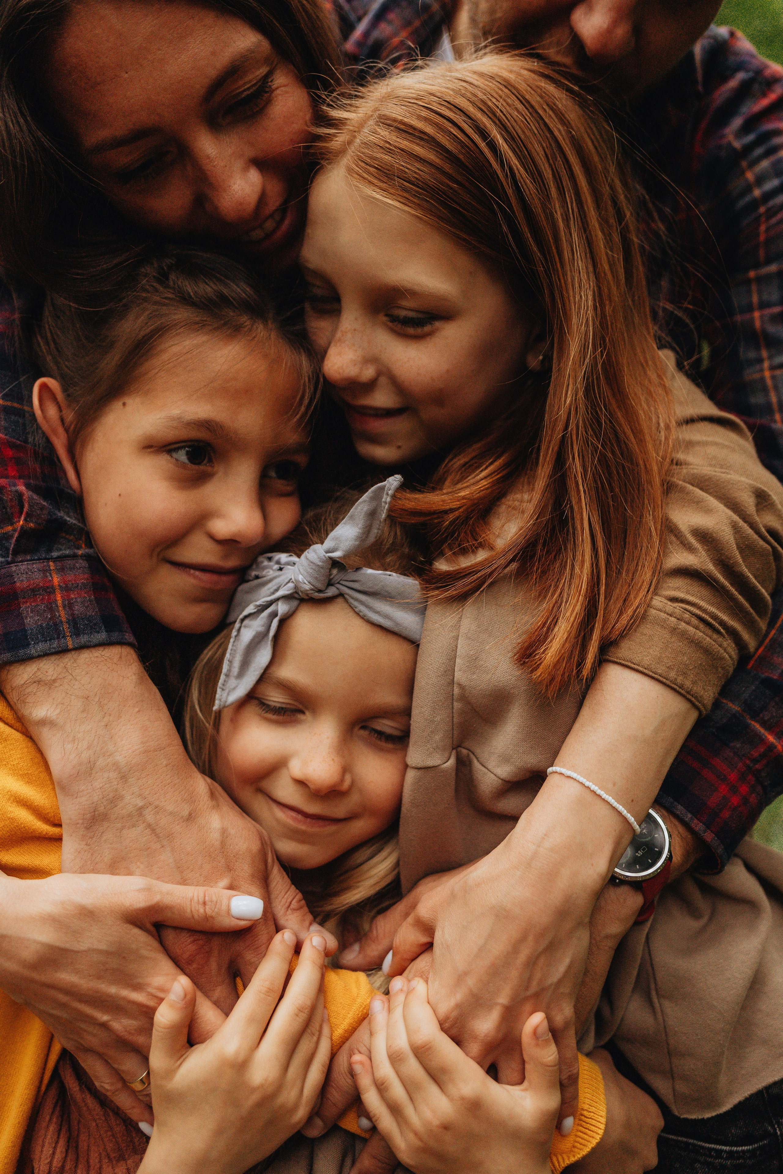 Женя, Света, Варя, Маруся и Уля. Семейный фотограф Юлия Клишина