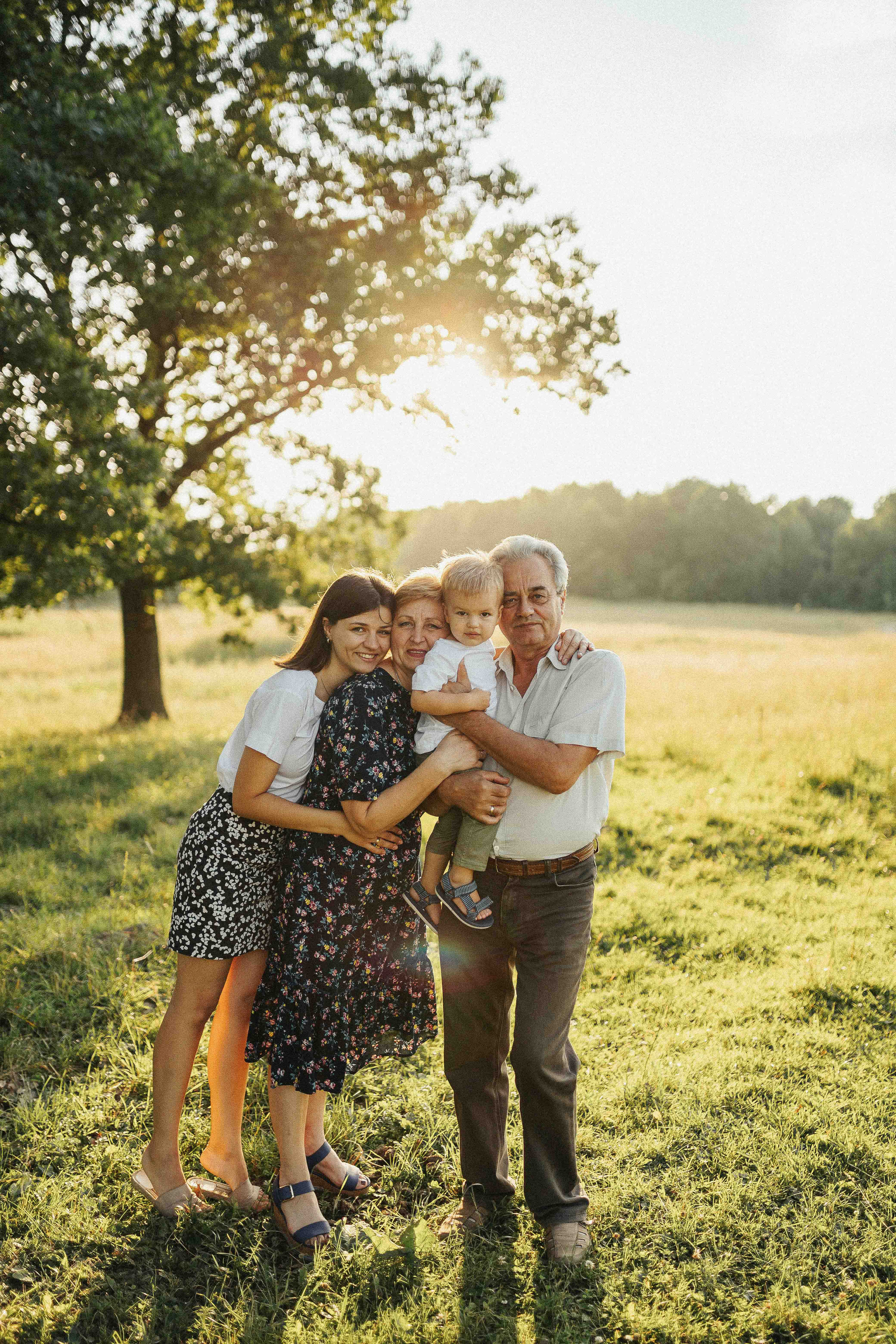 Семья маленького Сани. Фотограф Мария Прусакова