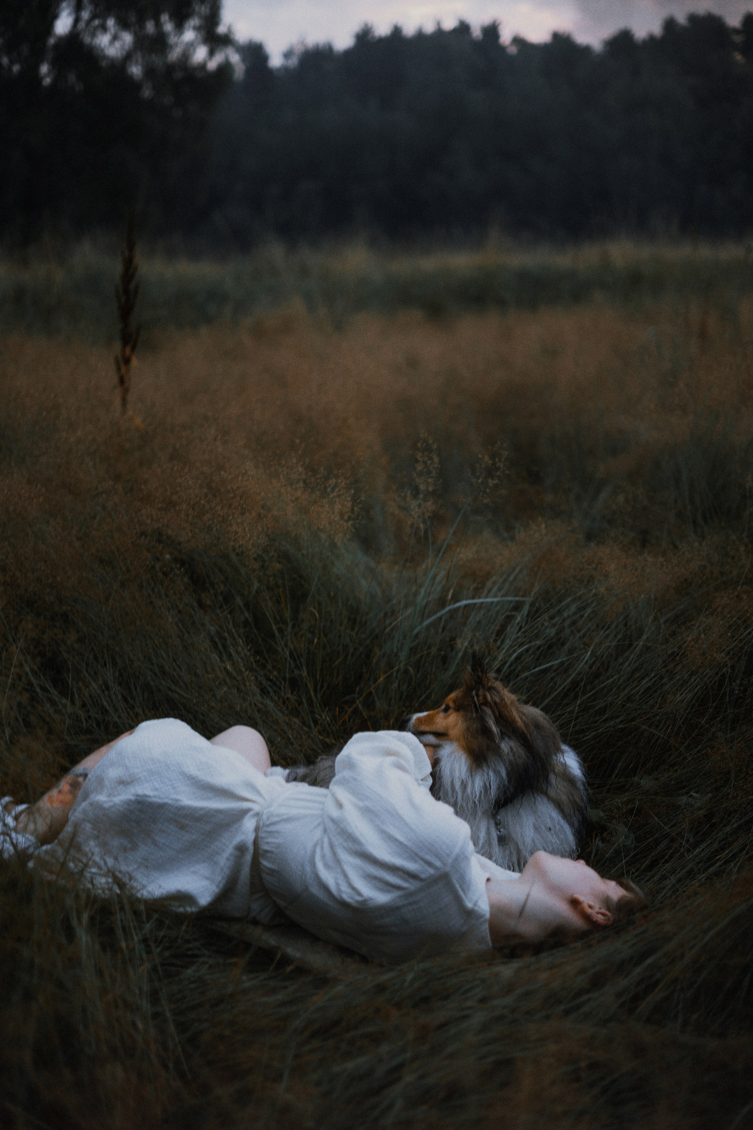 Аня и Скай. Фотограф-анималист Богданова Полина