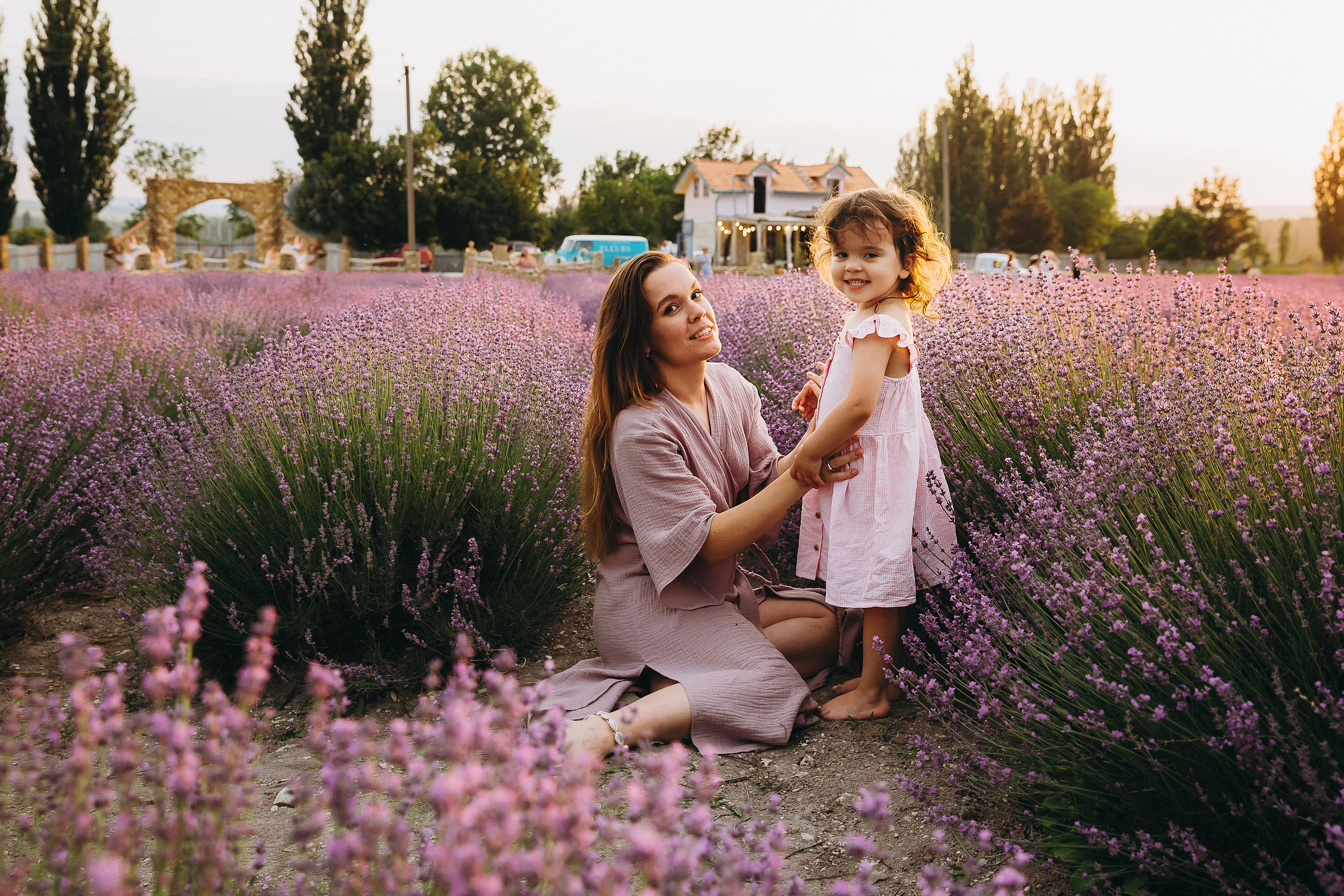 Кристина Каролина лаванда. Свадебный и семейный фотограф Анапа