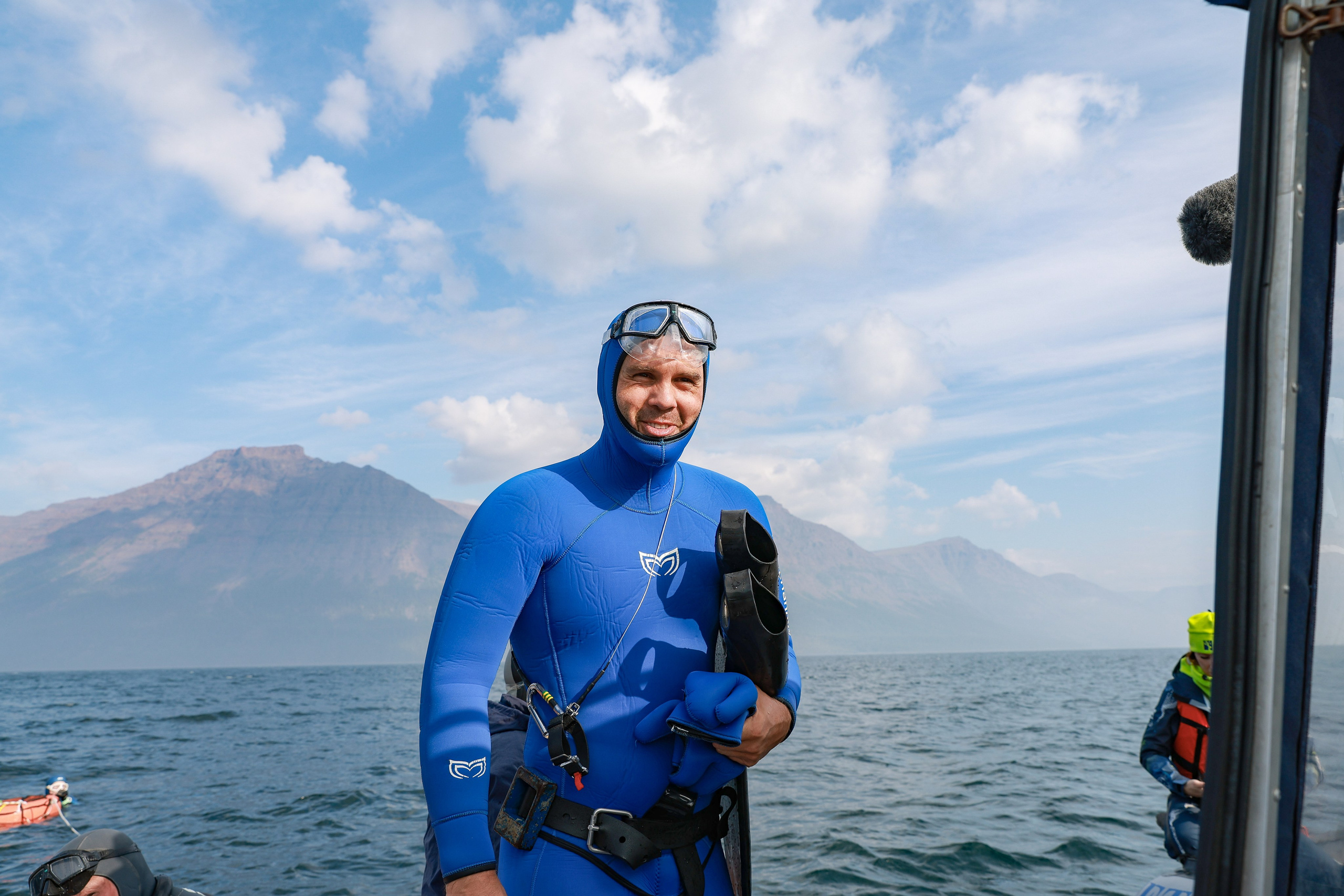 Фестиваль по фридайвингу «Глубина Путорана». Спортивный репортажный фотограф Казань Нафис Сиразетдинов