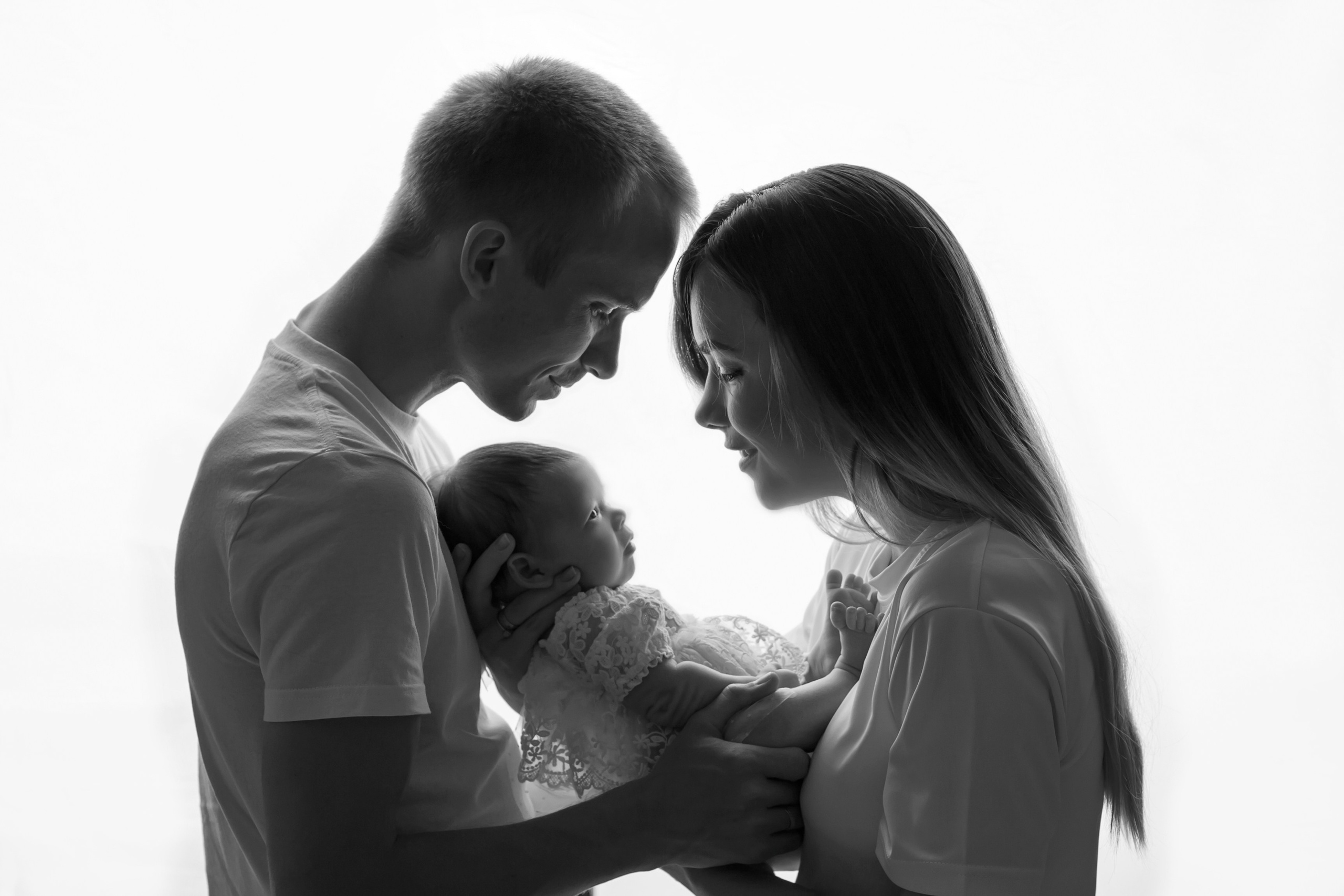 Фотосессия newborn (семейные кадры). Фотограф новорожденных Ростов-на-Дону