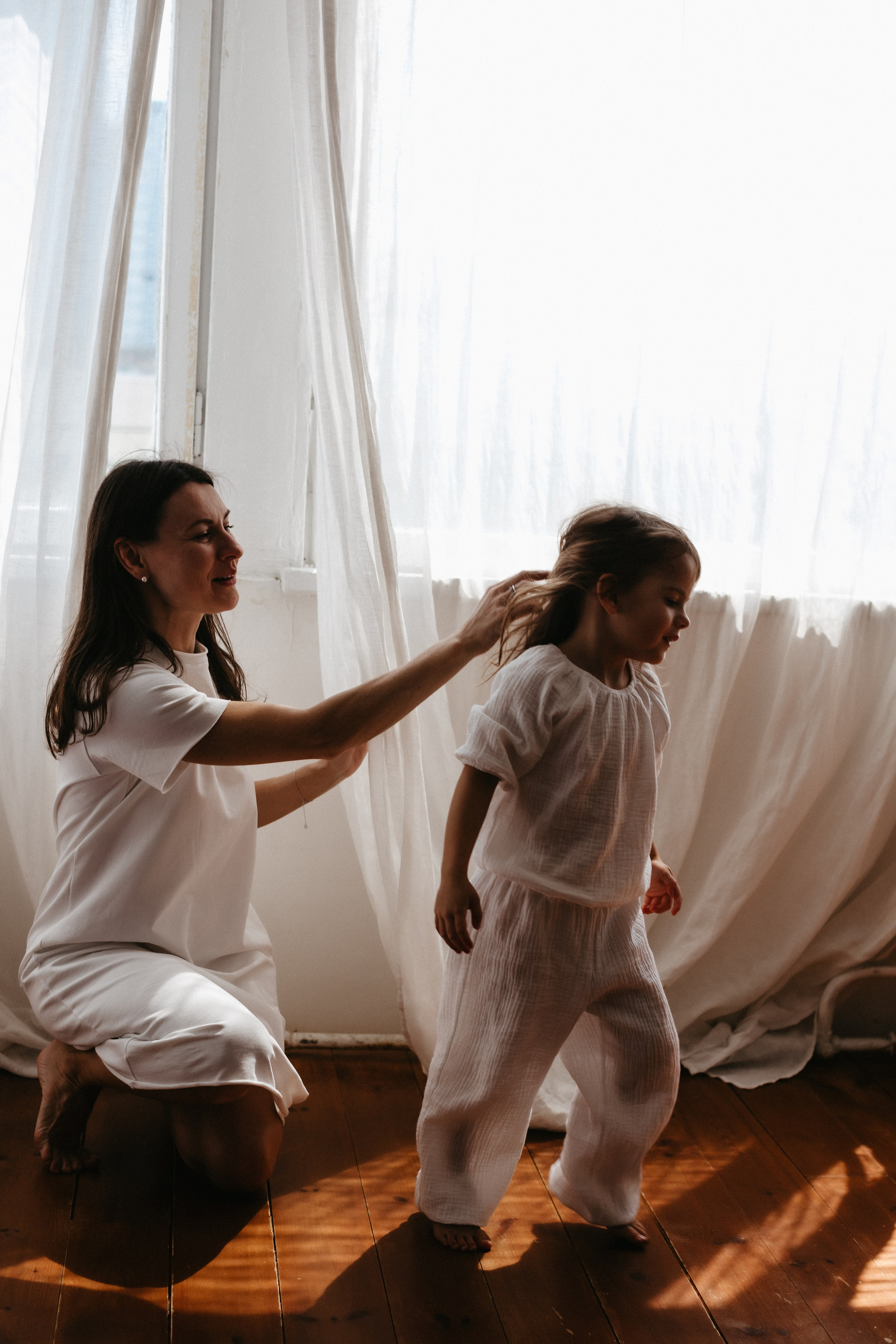 Мама и девочки. Евгения Пелипас